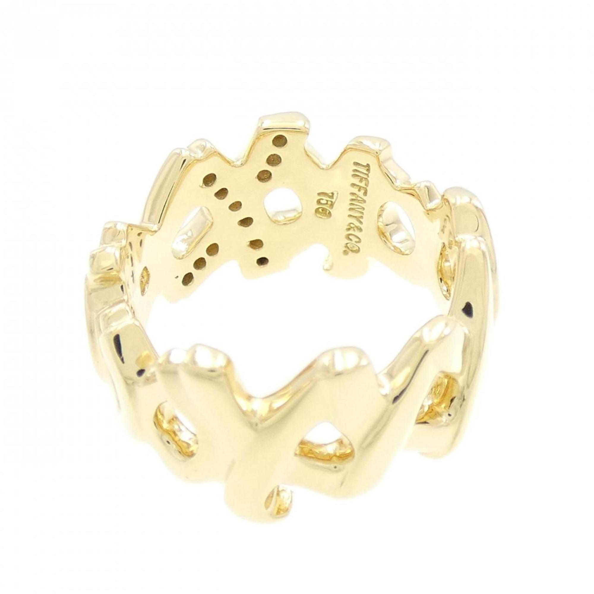 Ring 18K Yellow Gold With Diamond