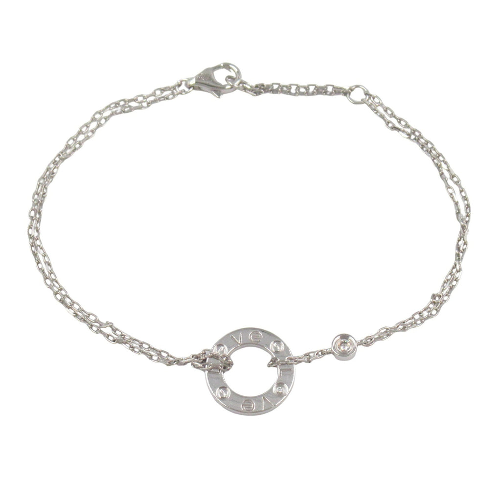 Love Bracelet 18K White Gold with Diamond