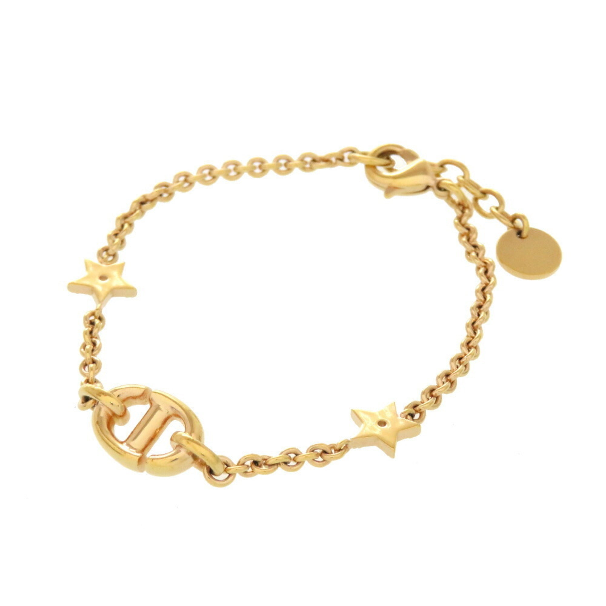 Star Charm Bracelet Metal Gold