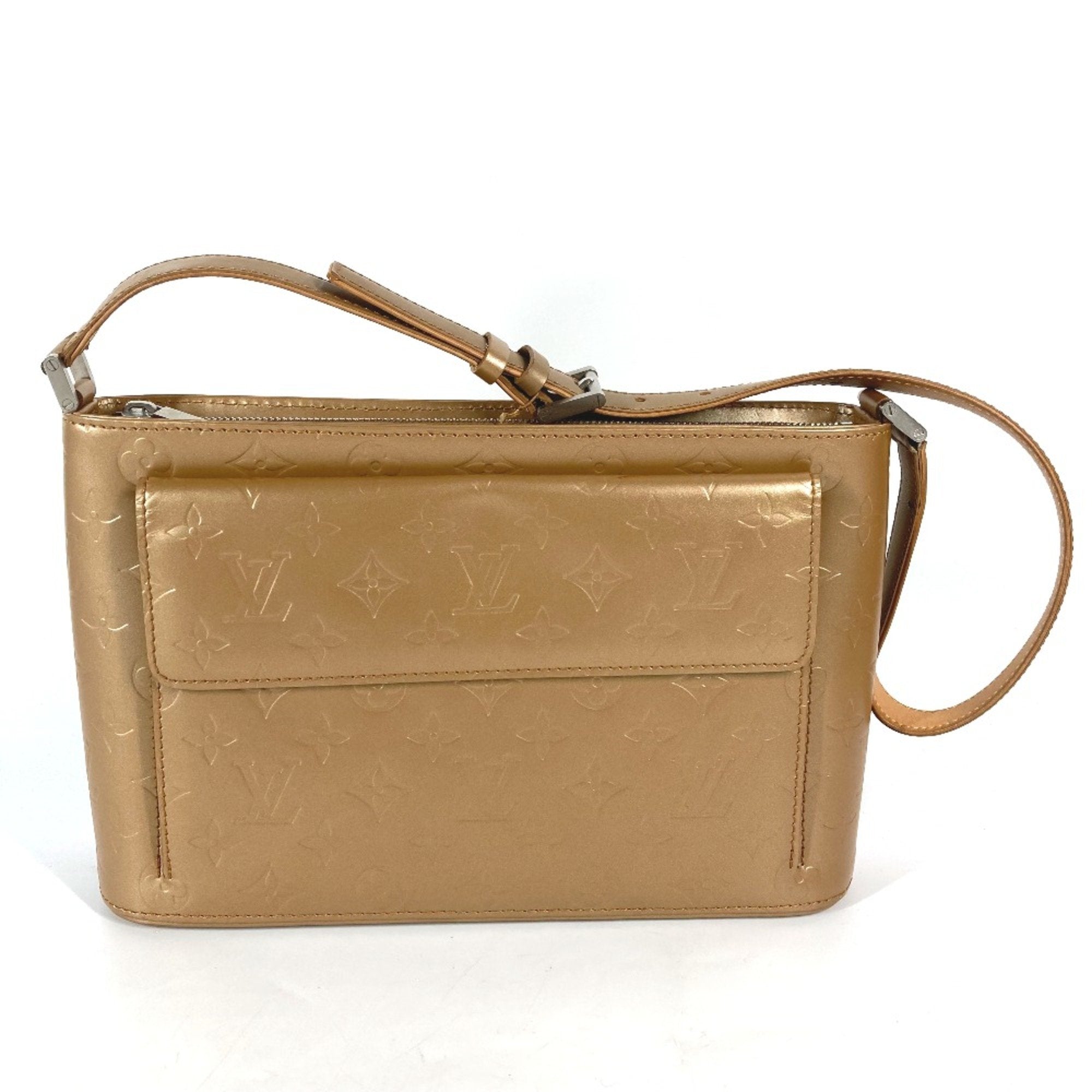 Mat Allston Handbag Monogram Vernis