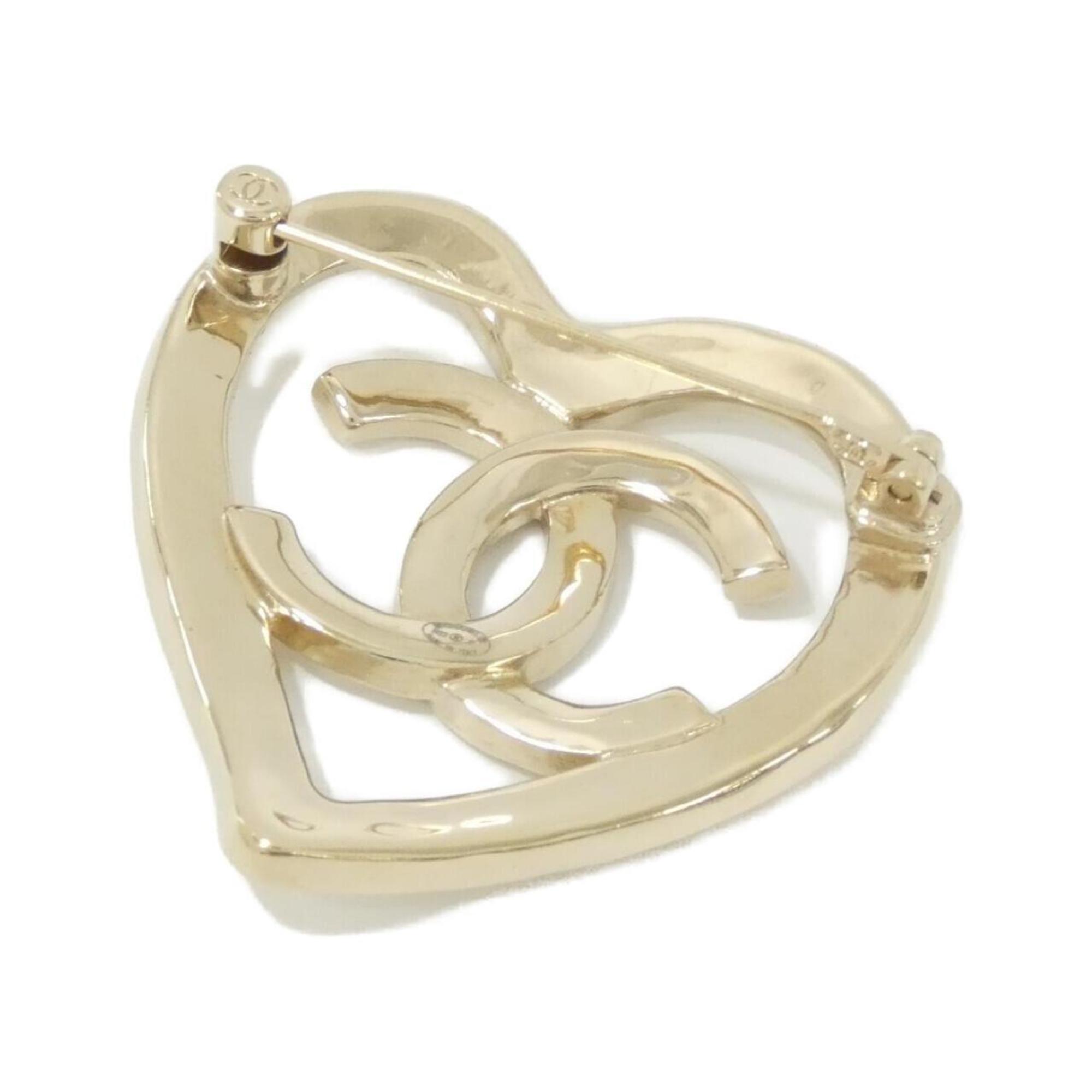 Brooch Gold-Tone Metal