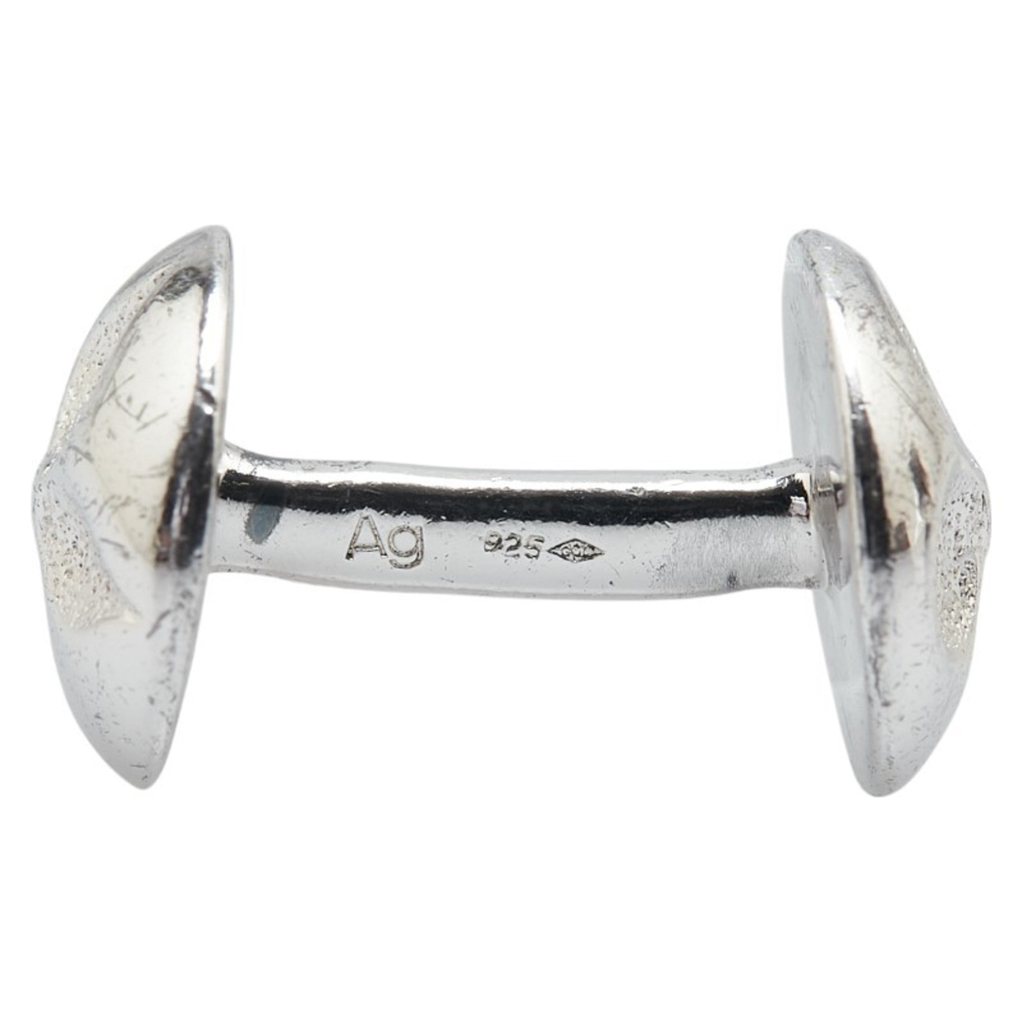 Bouton de Manchette Cufflinks Sterling Silver Bracelet