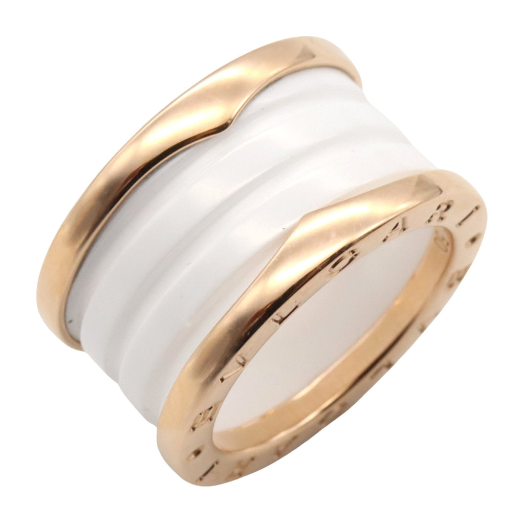 B.Zero1 Ring 18K Rose Gold and Ceramic