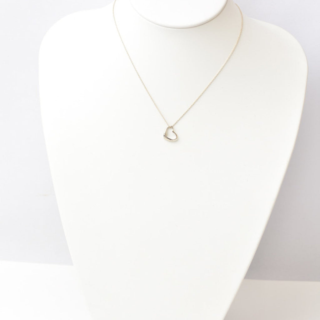 Pendant Necklace Sterling Silver Heart