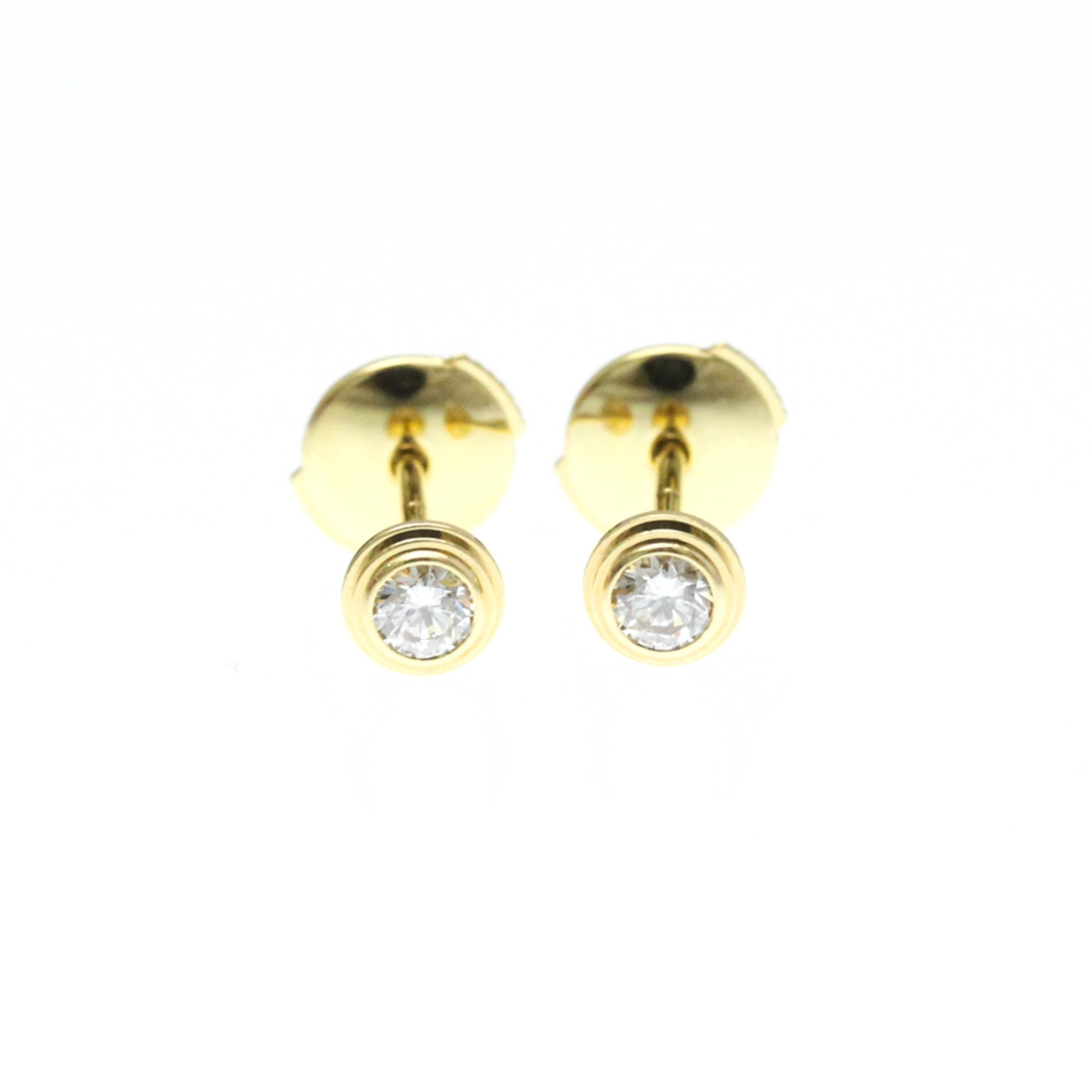 Earrings Stud 18K Yellow Gold