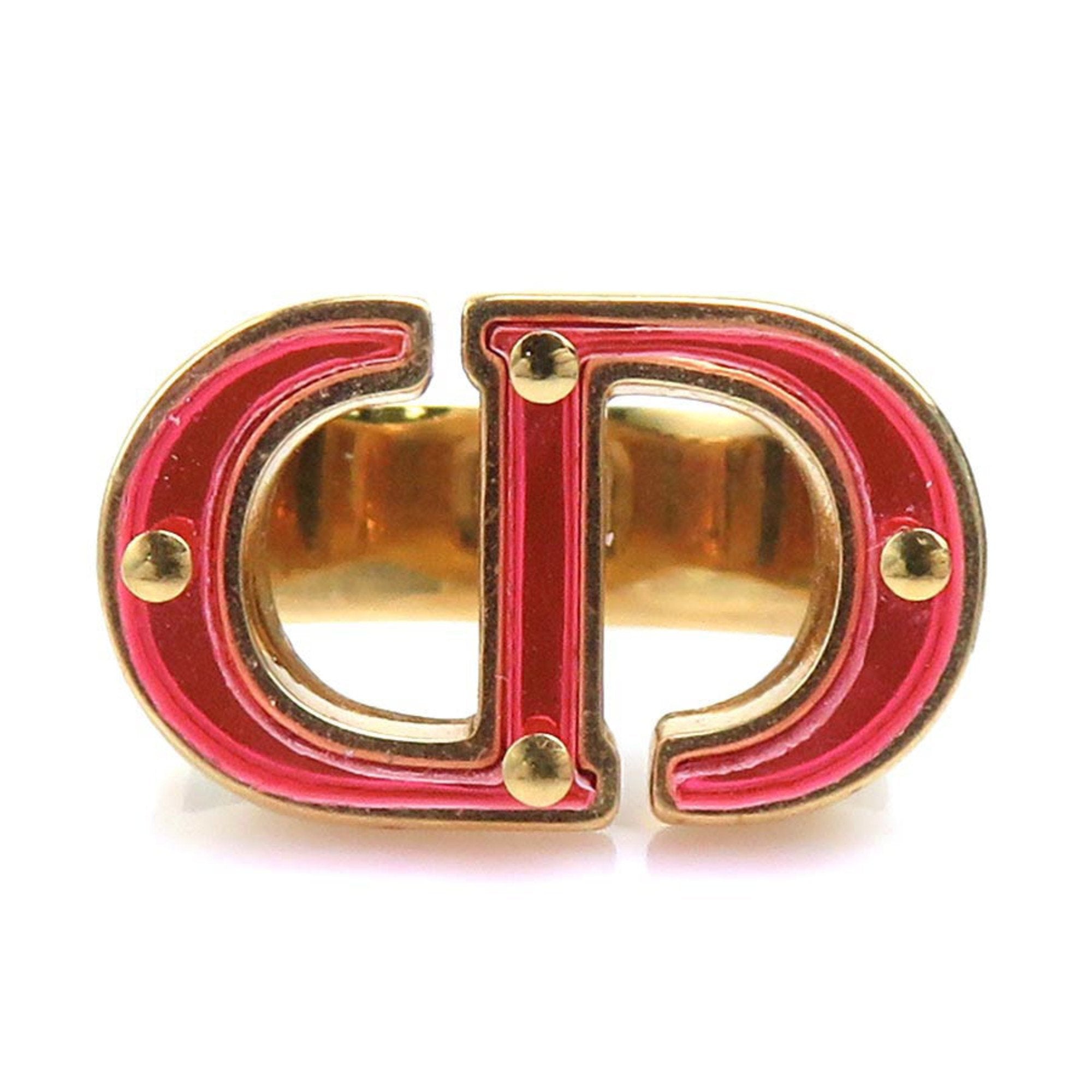 Ring Metal Gold and Pink