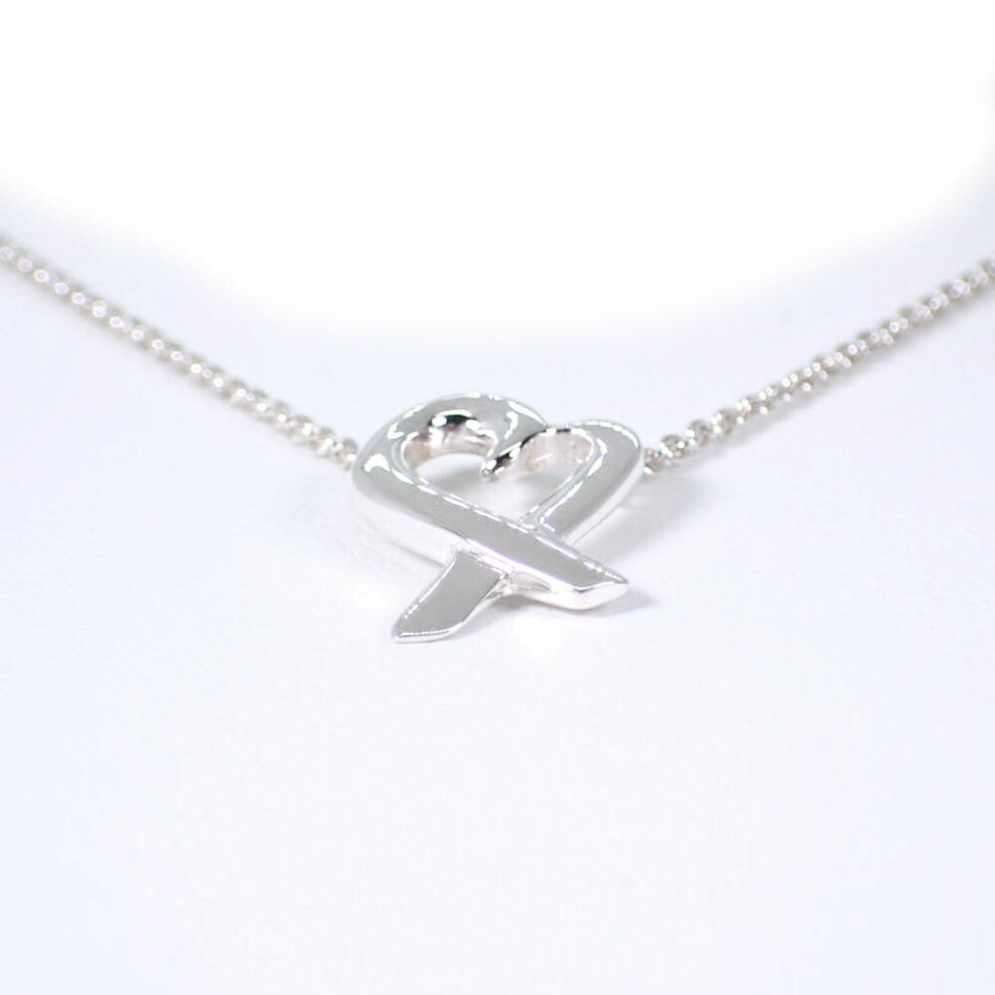 Loving Heart Pendant Necklace Sterling Silver