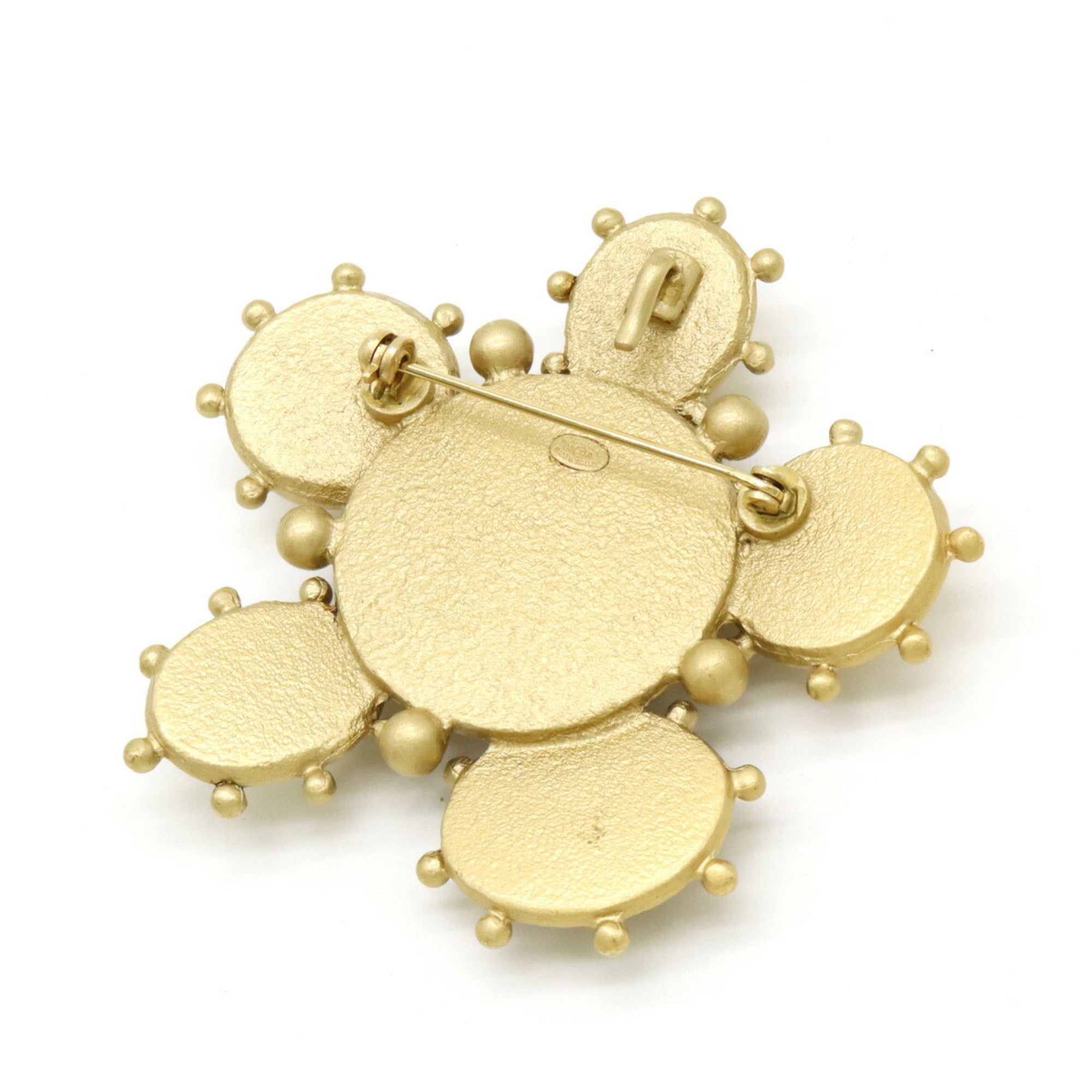 CC Logo Brooch Metal