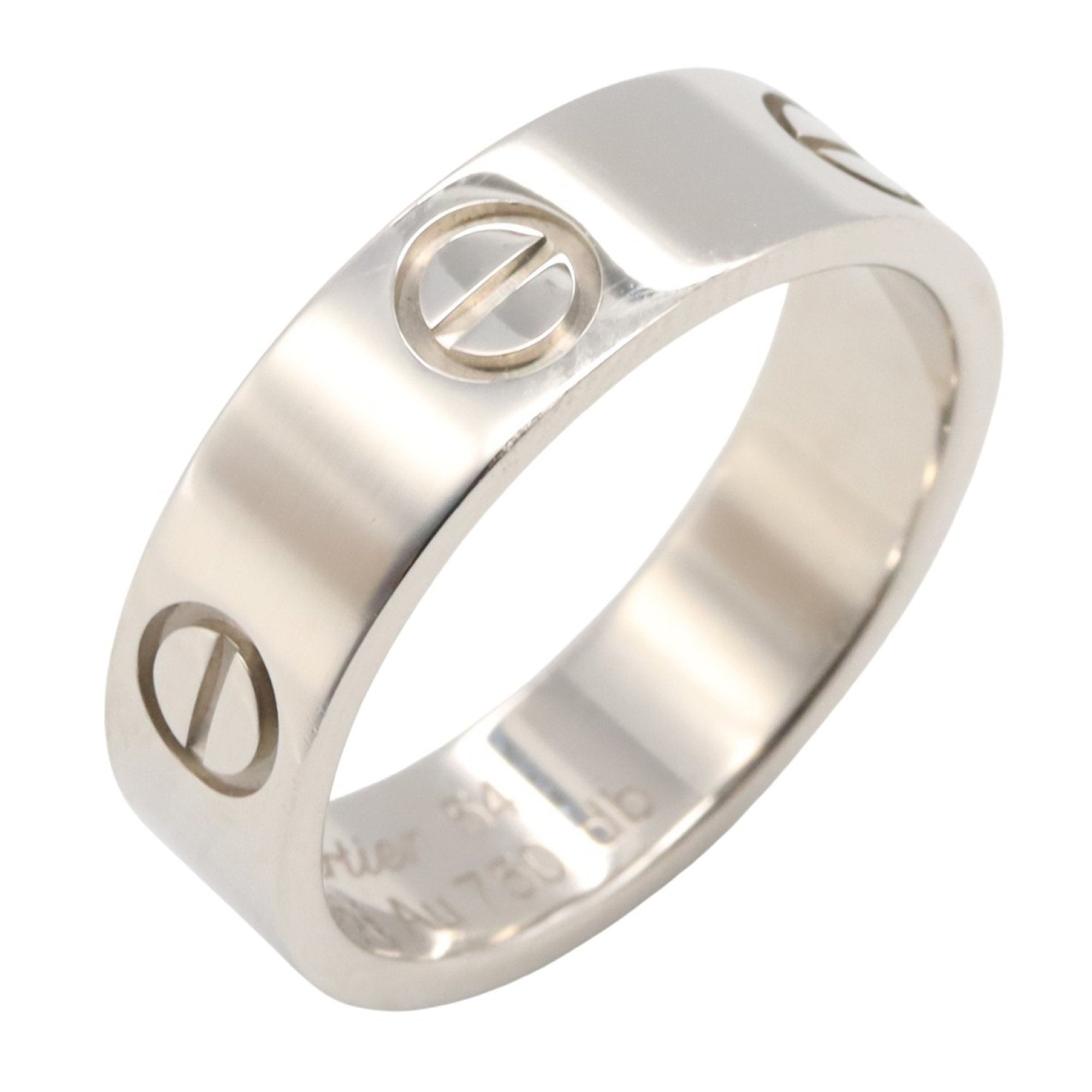 Love Ring 18K White Gold
