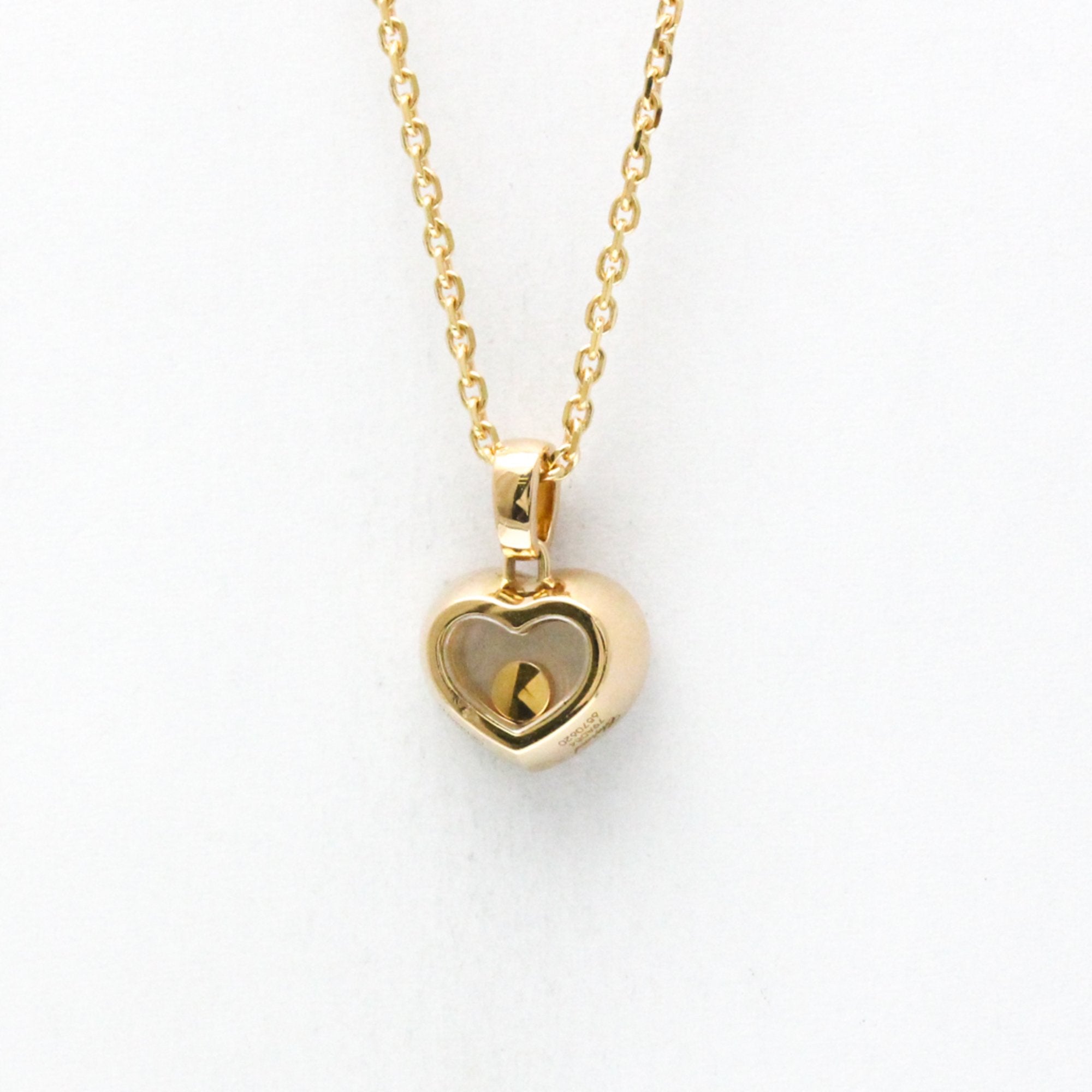 Happy Diamonds Pendant Necklace 18K Rose Gold With Diamond