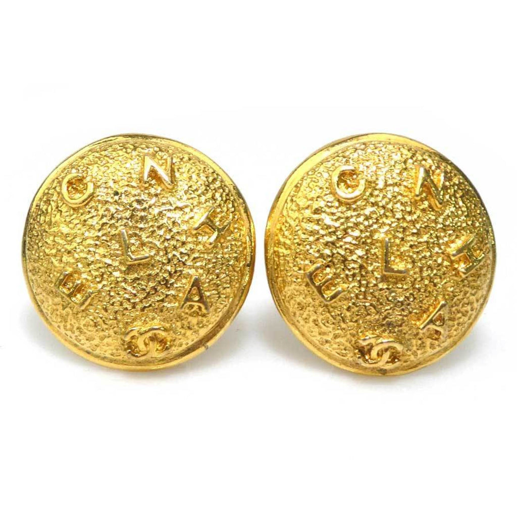 Clip-On Earrings Clip-On Gold-Tone Metal