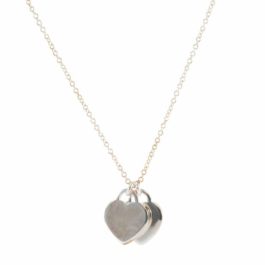 Pendant Necklace Sterling Silver with Diamond