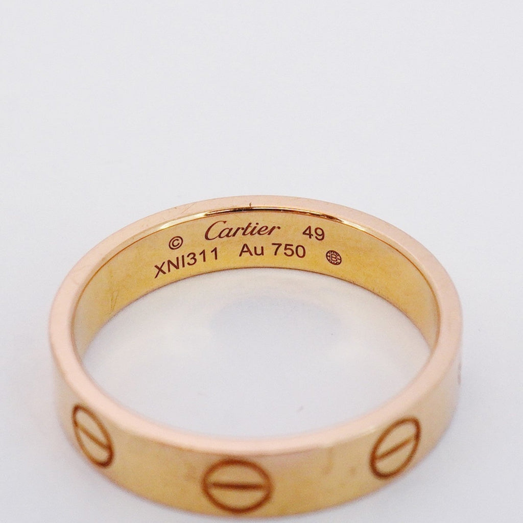 Love Ring 18K Rose Gold Mini