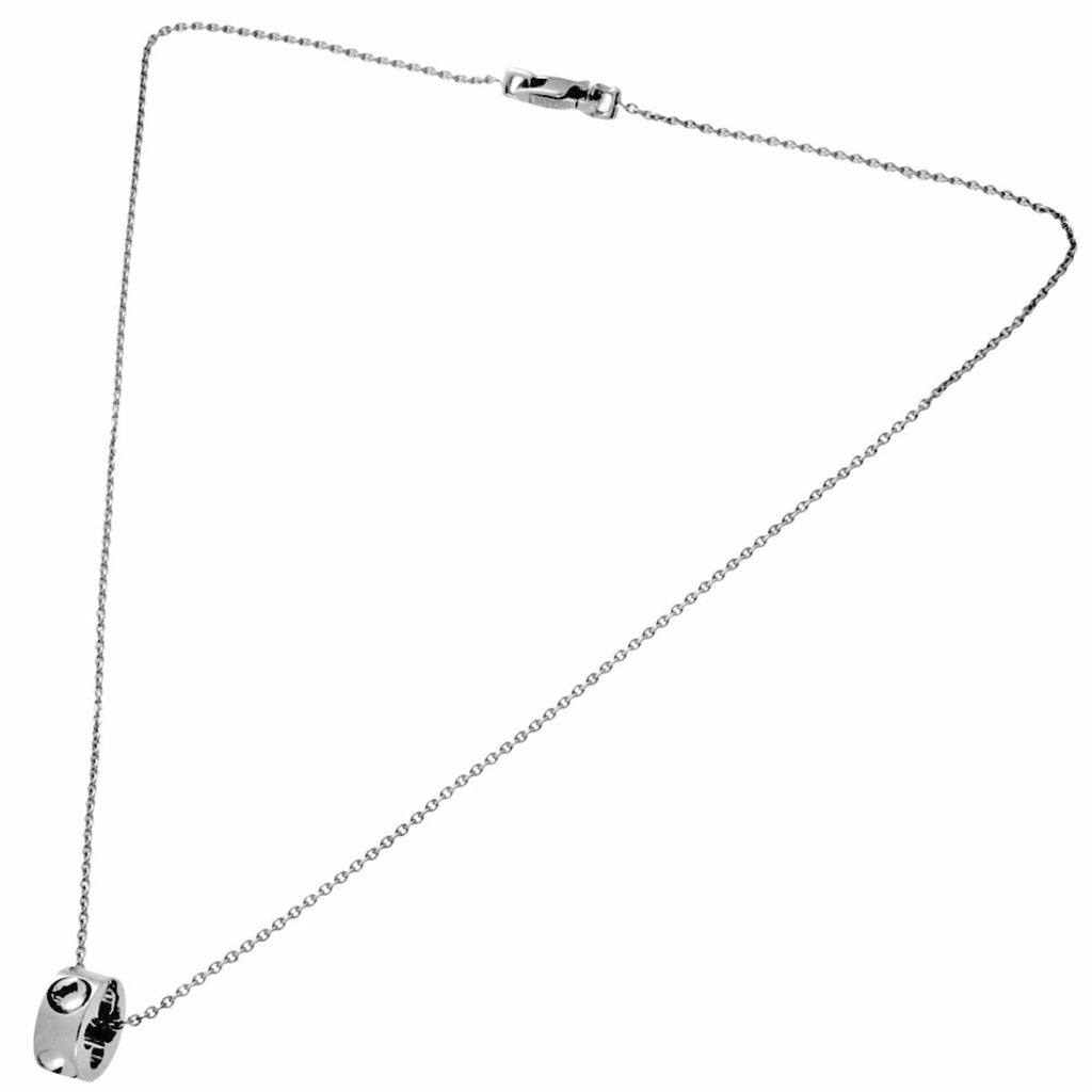 Pendant Necklace 18K White Gold