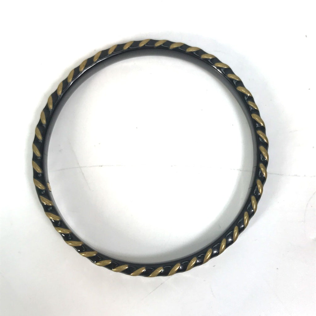Bracelet Metal Black and Gold