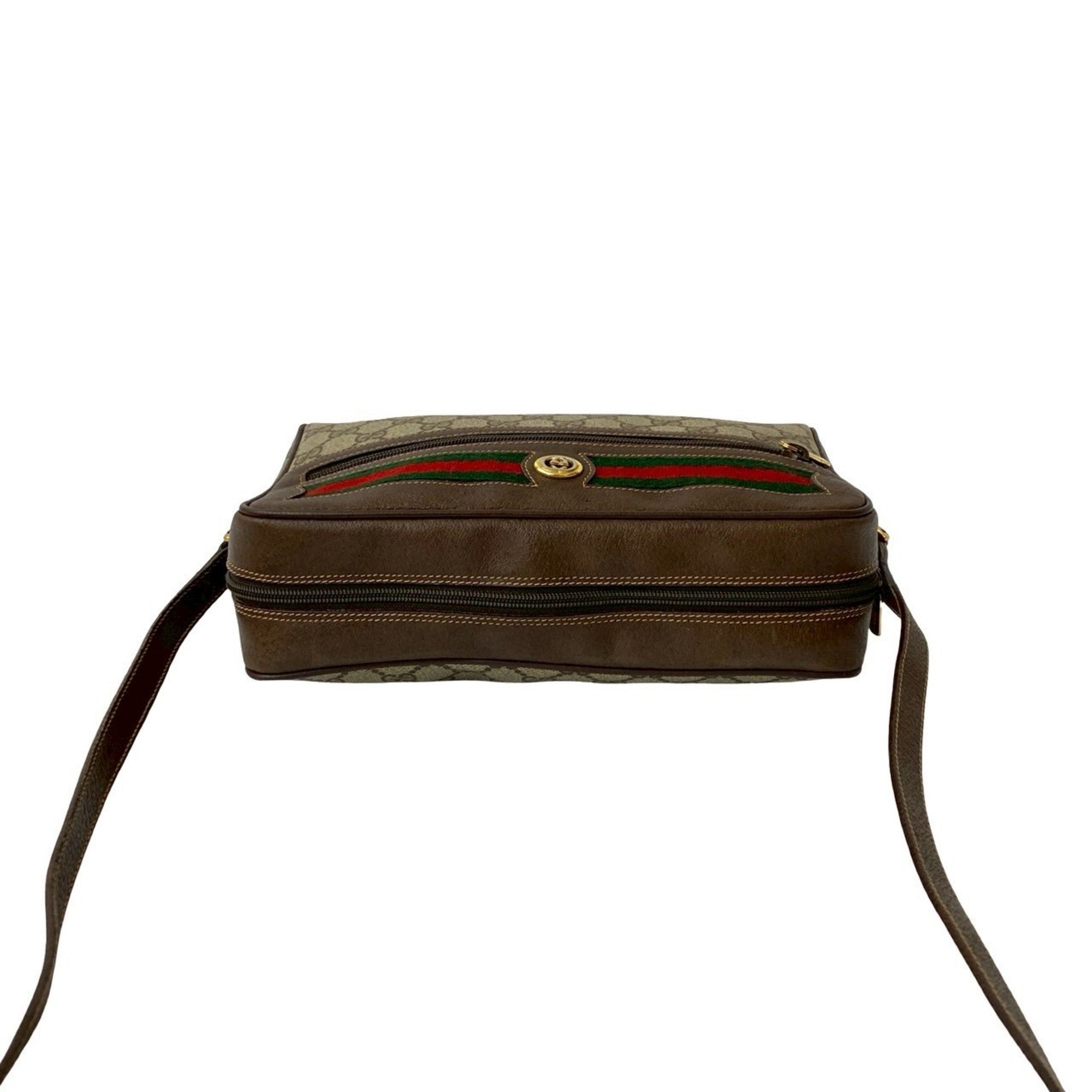Ophidia Shoulder Bag GG Coated Canvas Small
