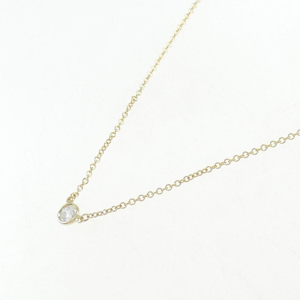 Elsa Peretti Diamonds By The Yard Pendant Necklace 18K Yellow Gold