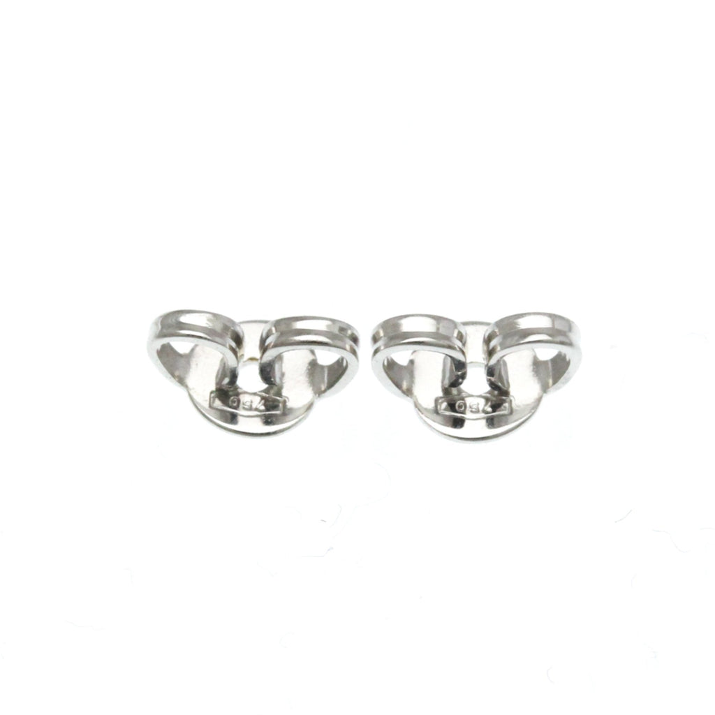 Earrings Hoop 18K White Gold