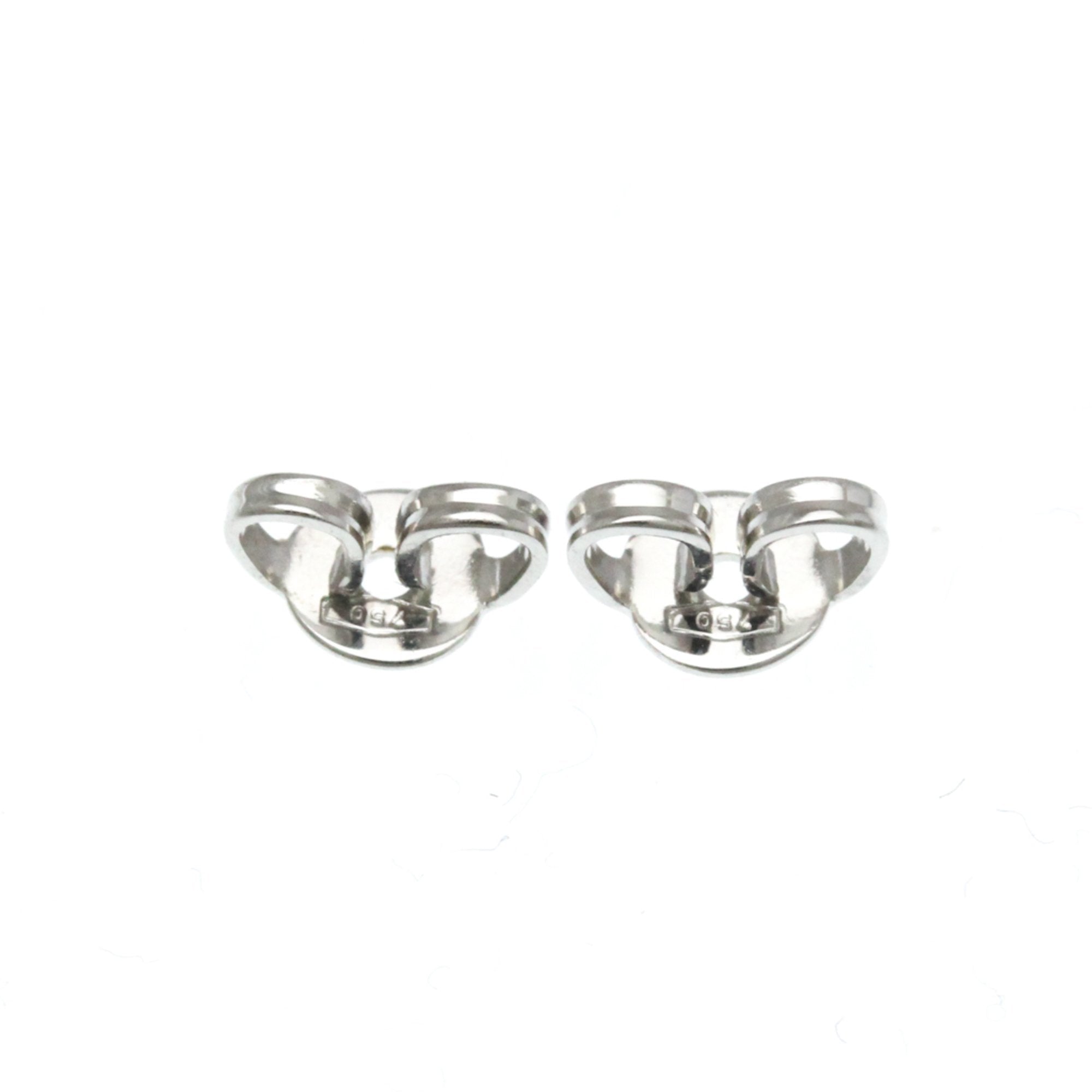 Earrings Hoop 18K White Gold