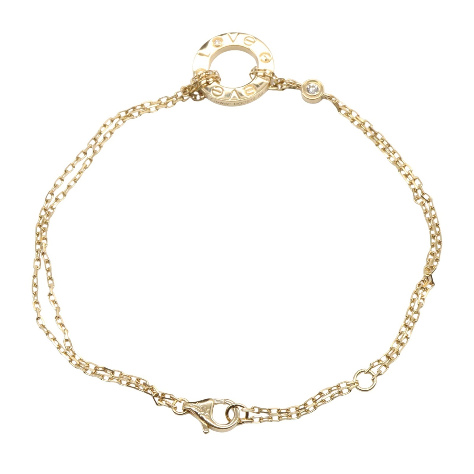 Love Bracelet 18K Yellow Gold with Diamond