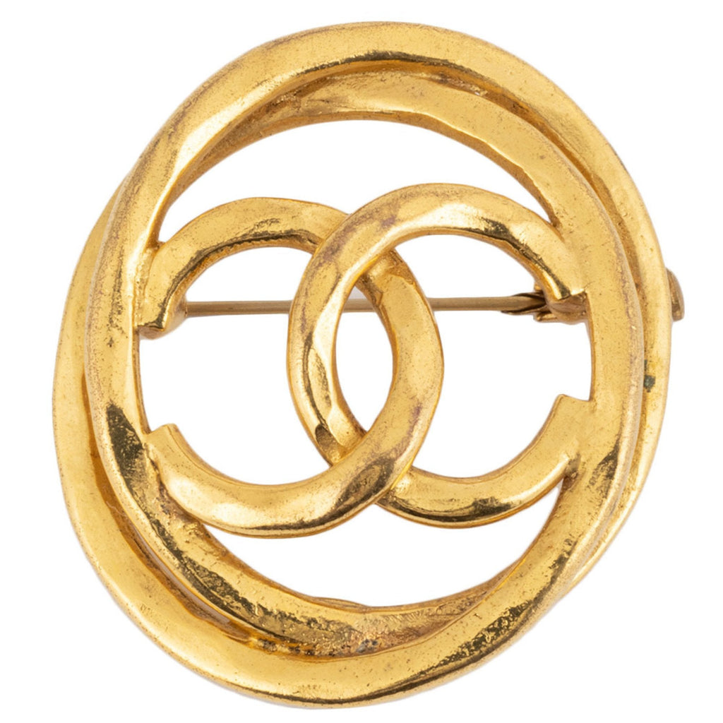 Brooch Metal Oval