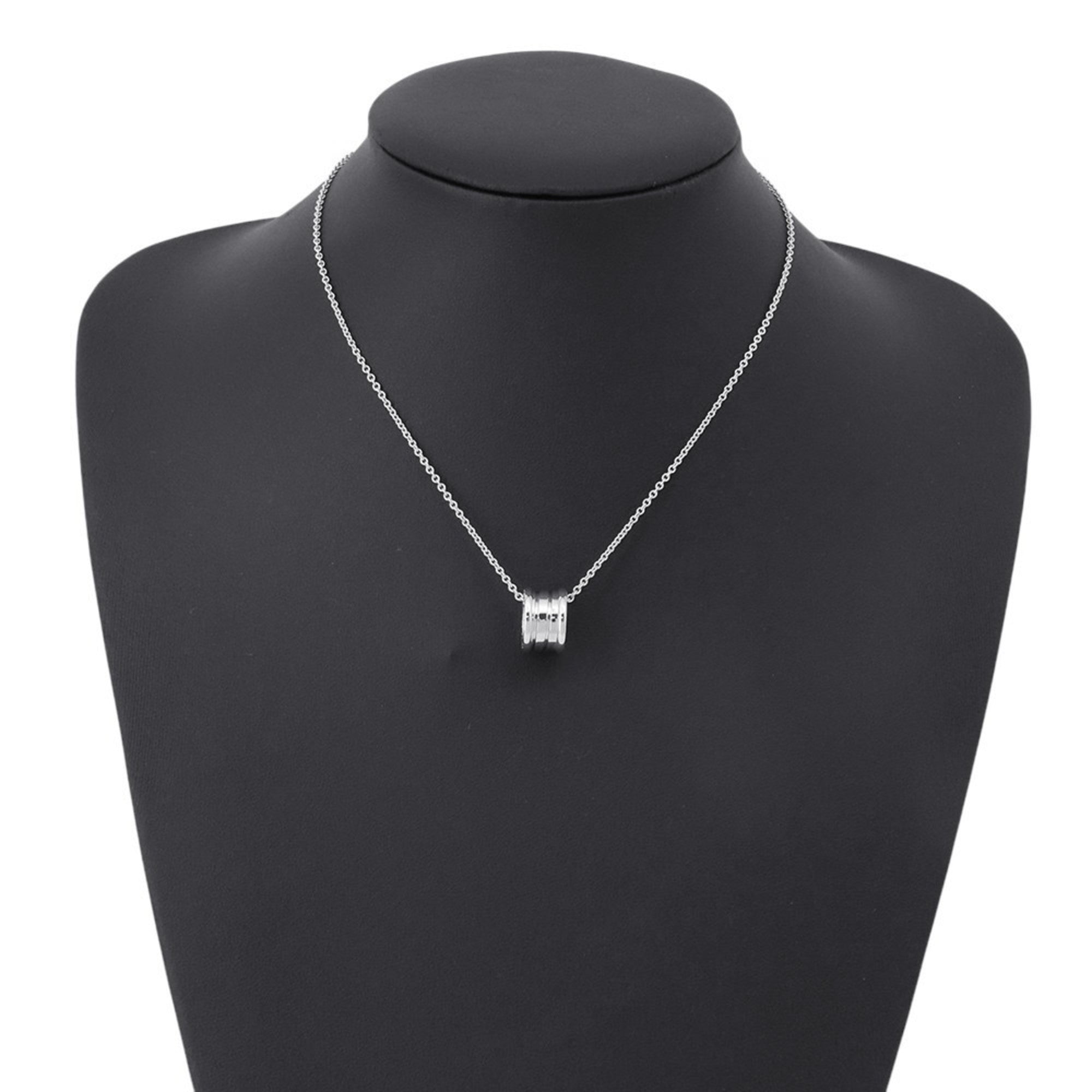 B.Zero1 Pendant Necklace 18K White Gold