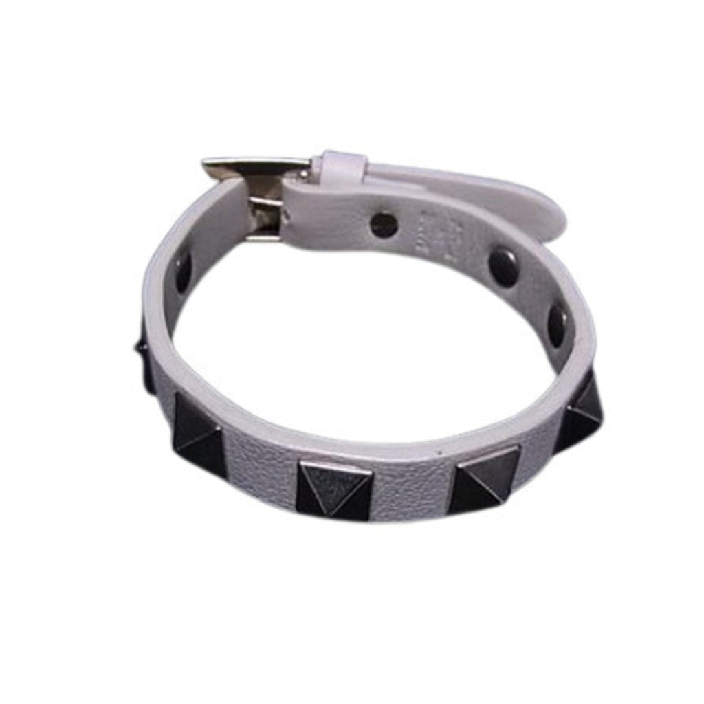 Charm Bracelet Leather Ivory