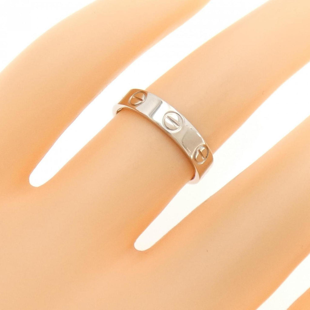Love Ring 18K White Gold Mini
