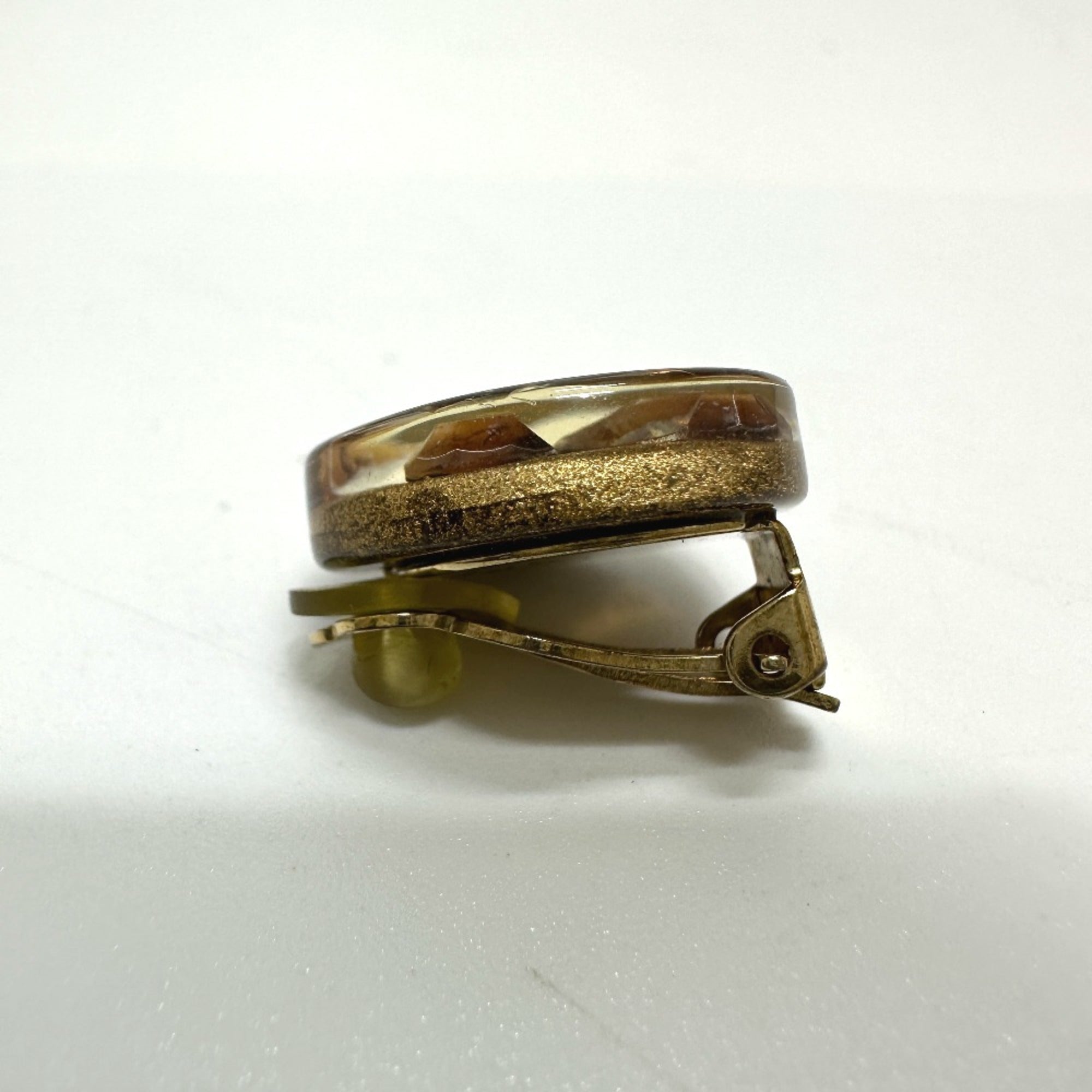 Clip-On Earrings Clip-On Gold-Tone Metal