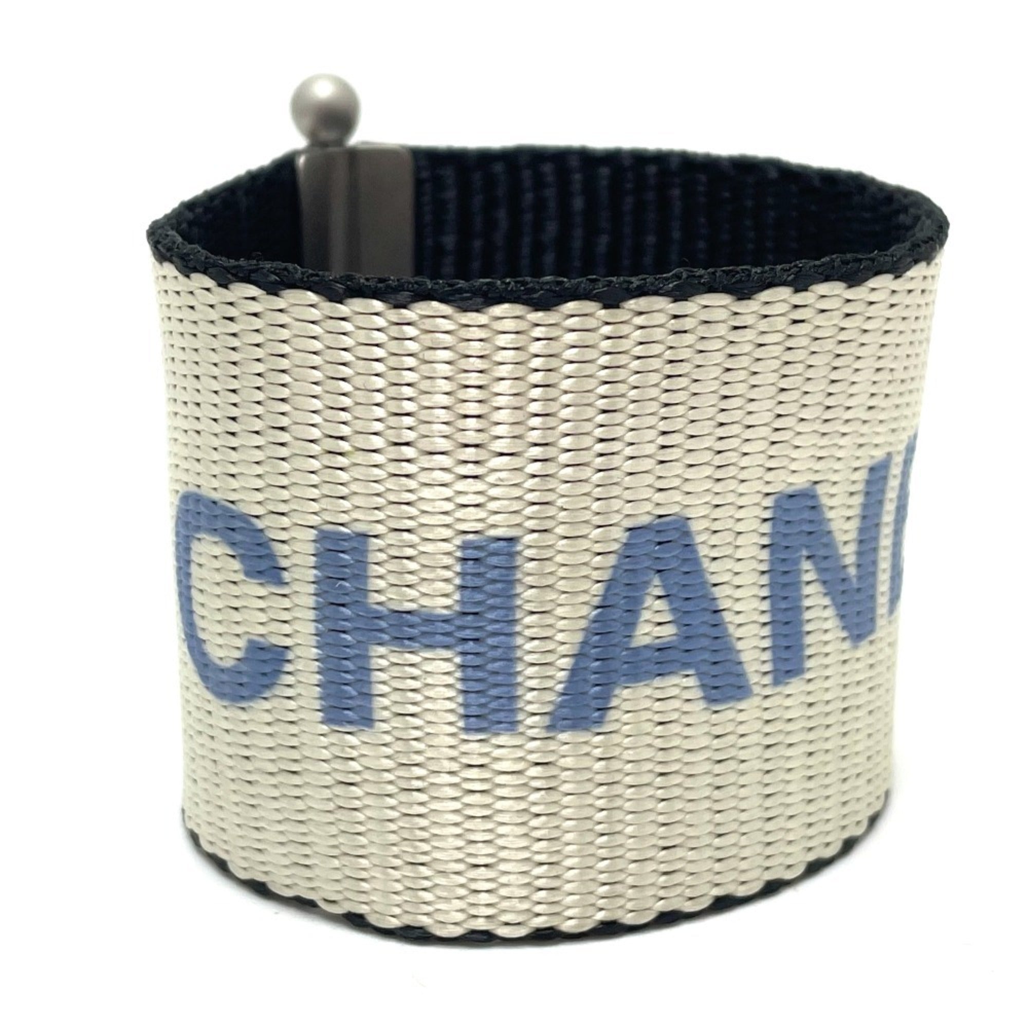 Vintage 99s Vintage Bracelet Nylon Blue and Silver