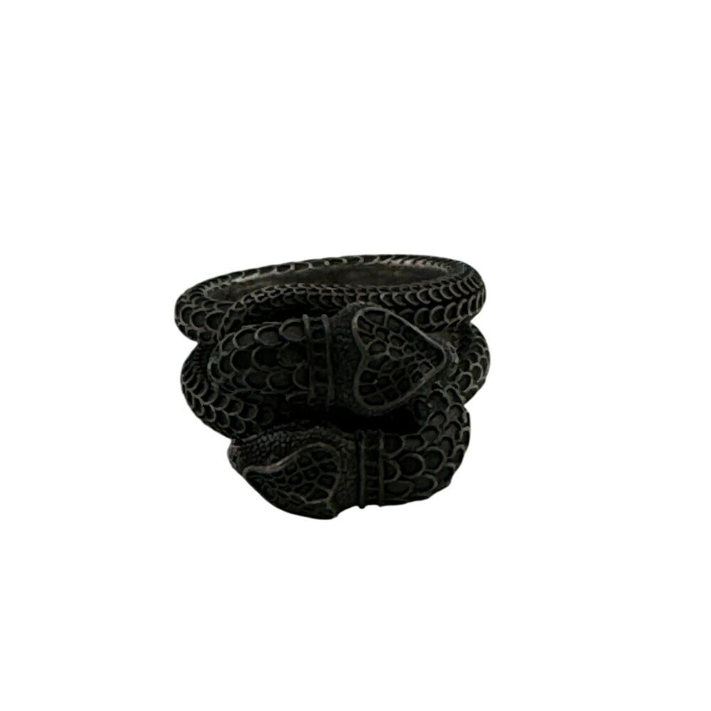 Garden Snake Ring Sterling Silver