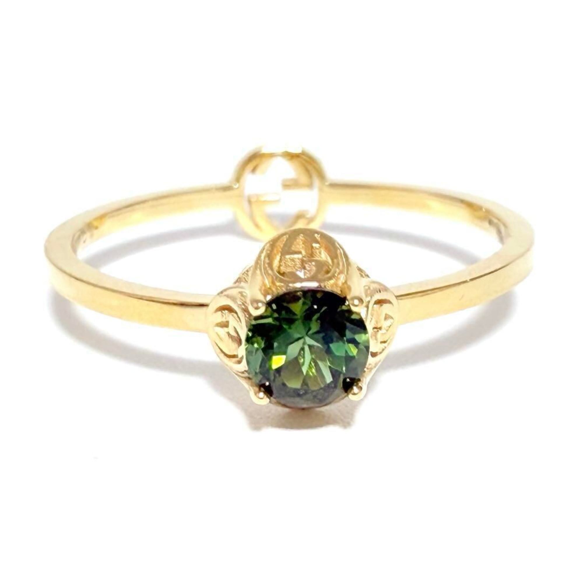 Ring 18K Yellow Gold and Tourmaline