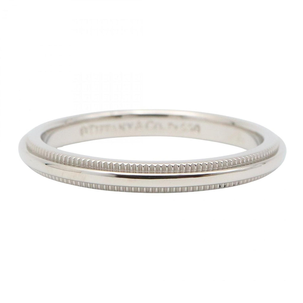 Milgrain Ring Sterling Silver and Platinum