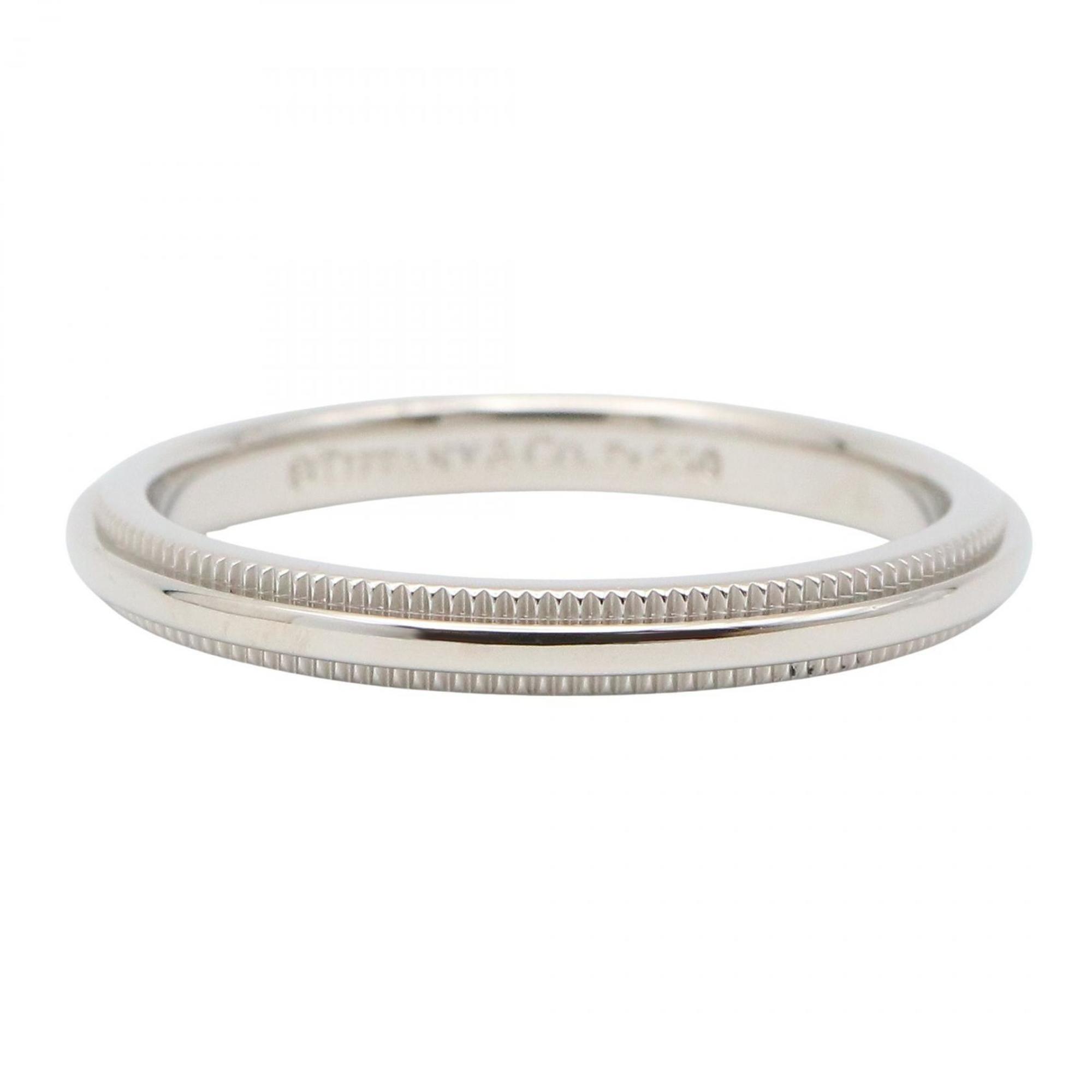 Milgrain Ring Sterling Silver and Platinum