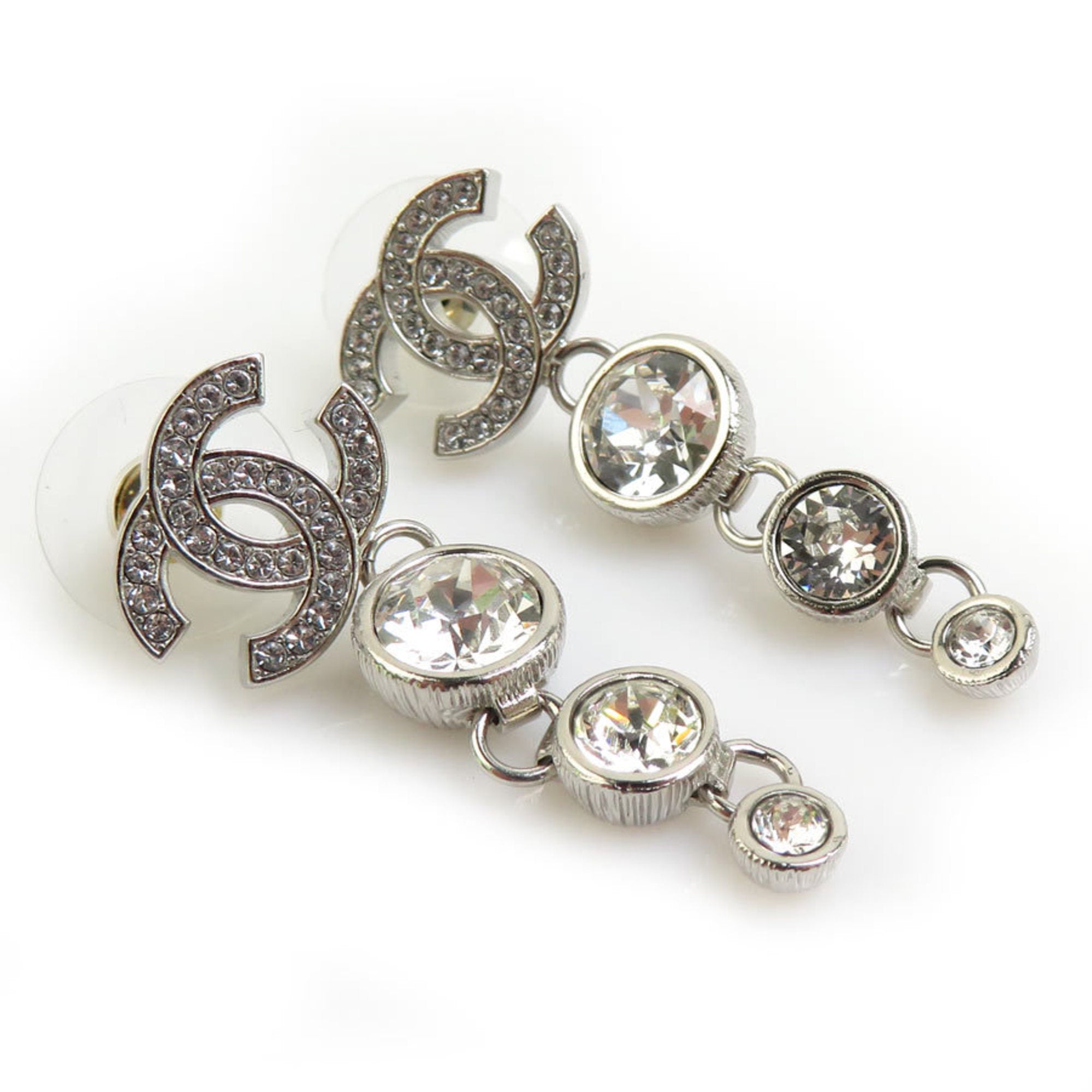 Earrings Silver-Tone Metal