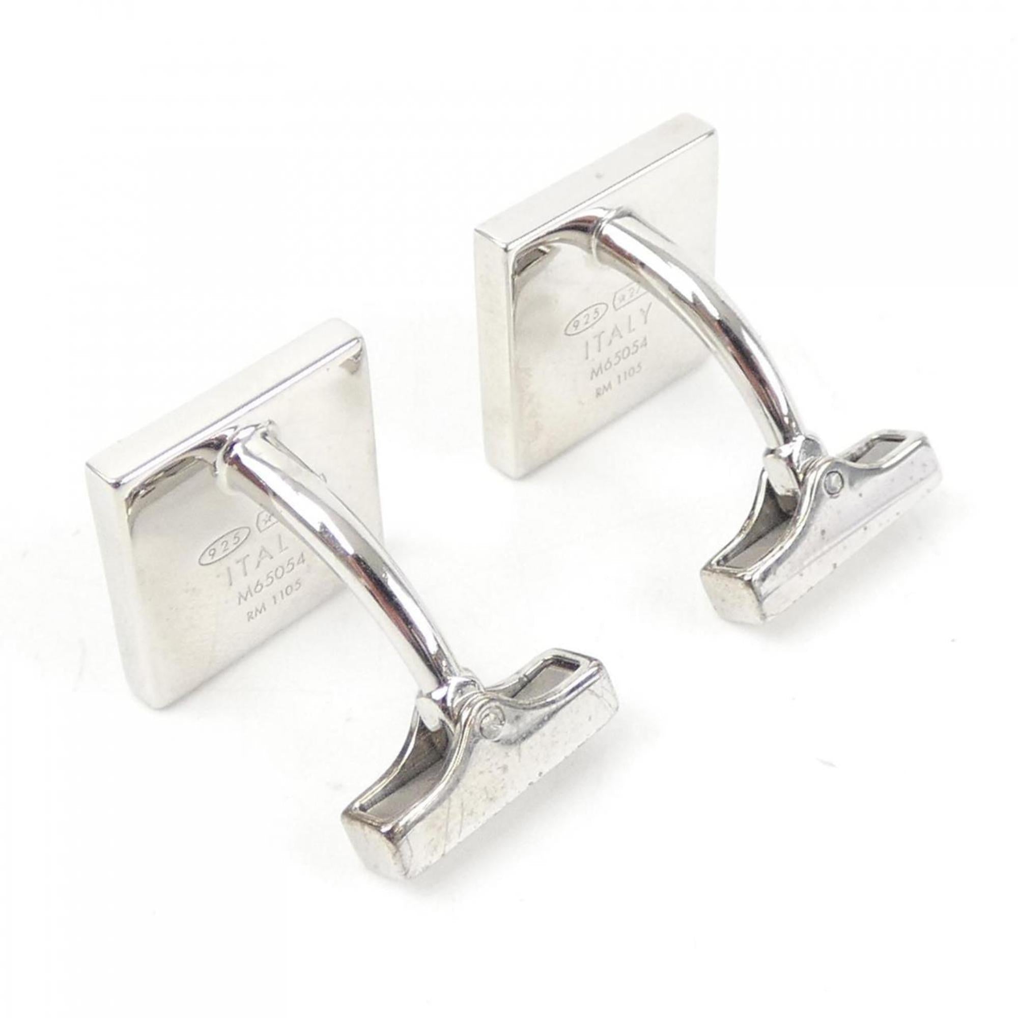 Cufflinks Black and Silver Bracelet