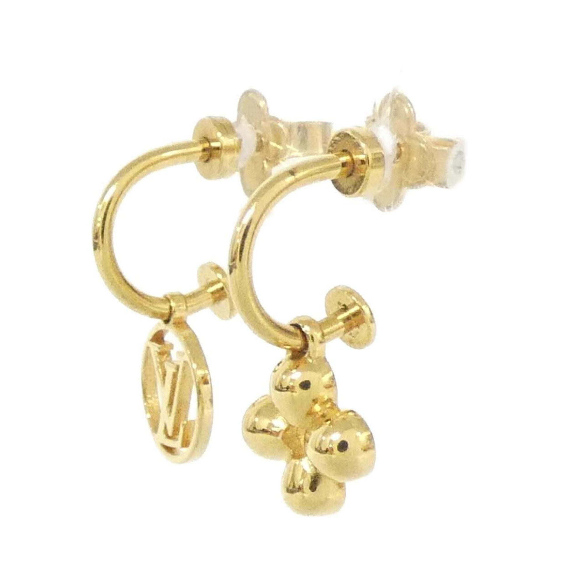 Earrings Gold-Tone Metal