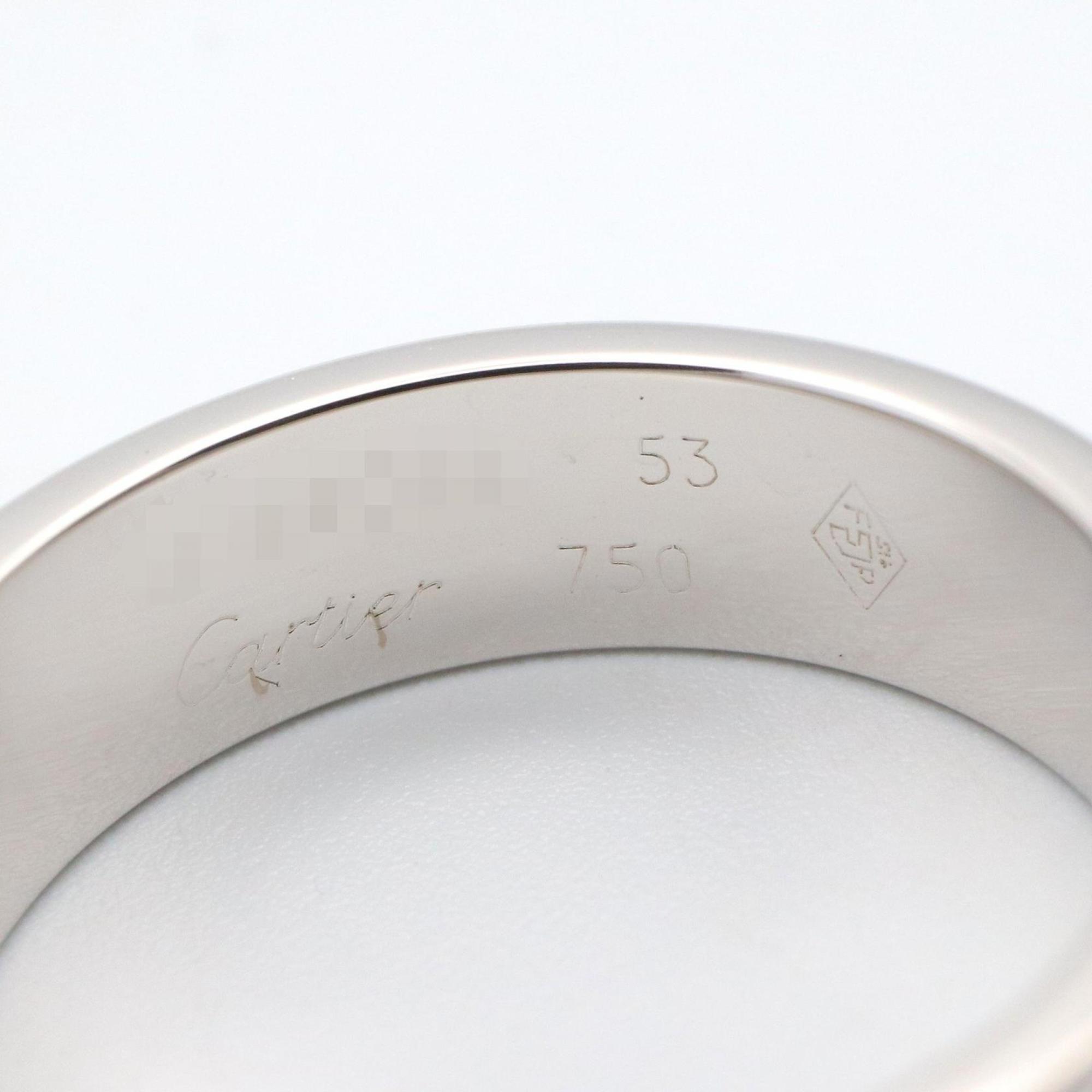 Love Ring 18K White Gold