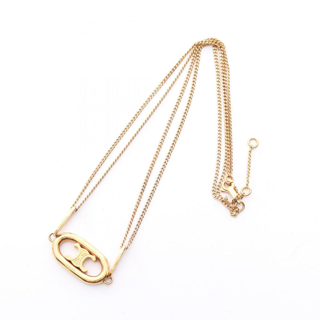 Triomphe Pendant Necklace Gold Plated