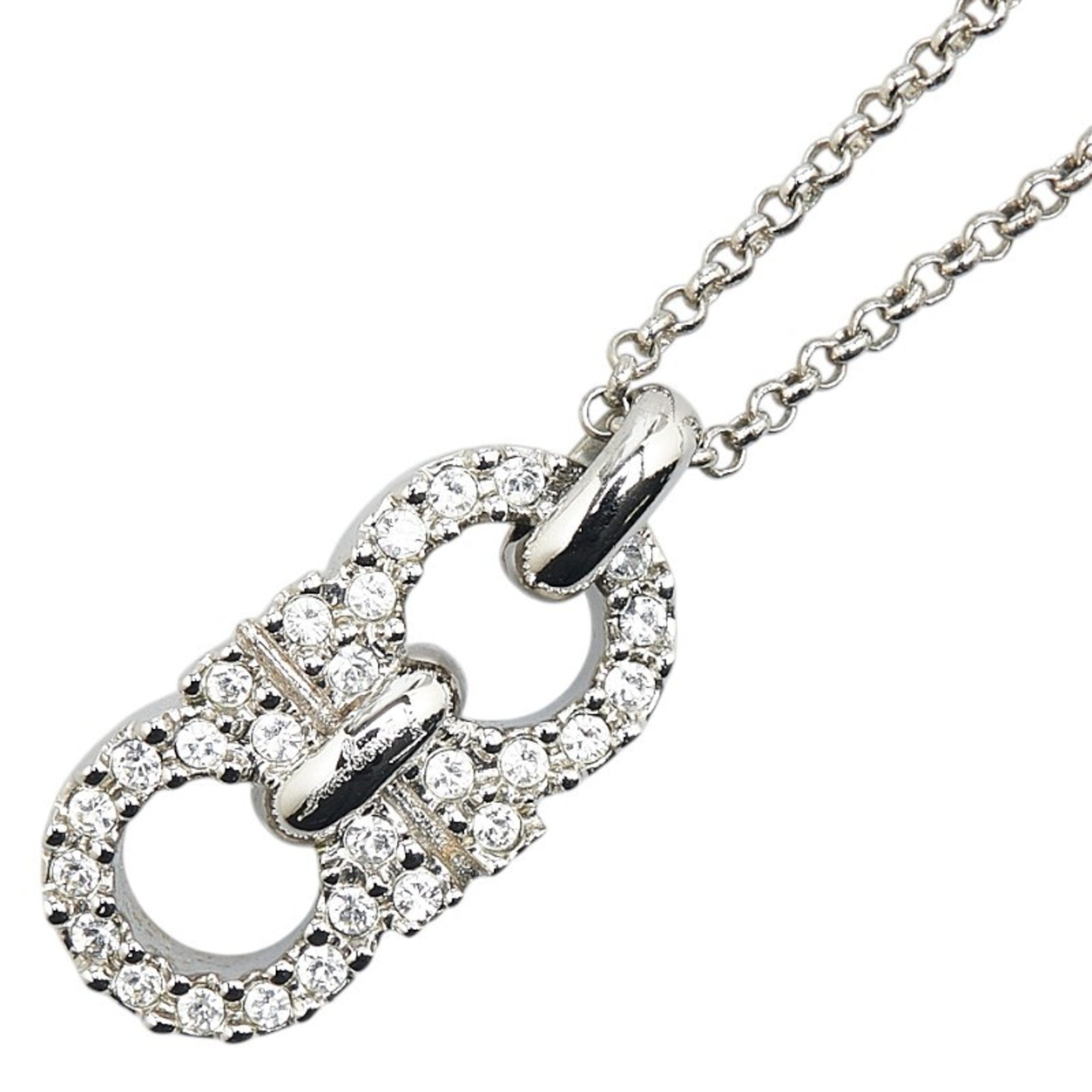Gancini Pendant Necklace Metal