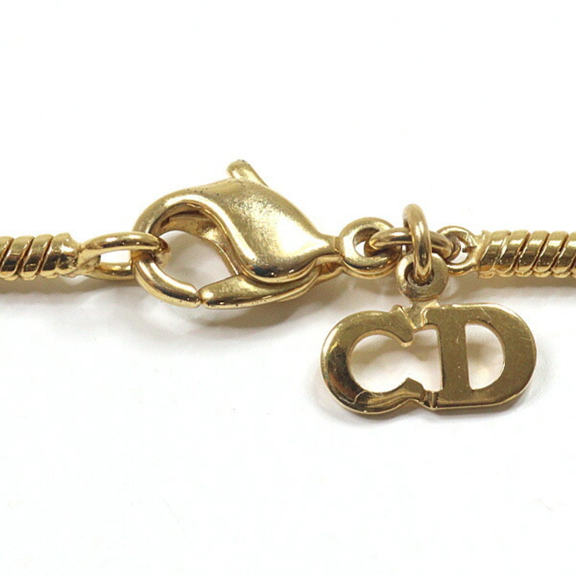 Pendant Necklace Gold Metal