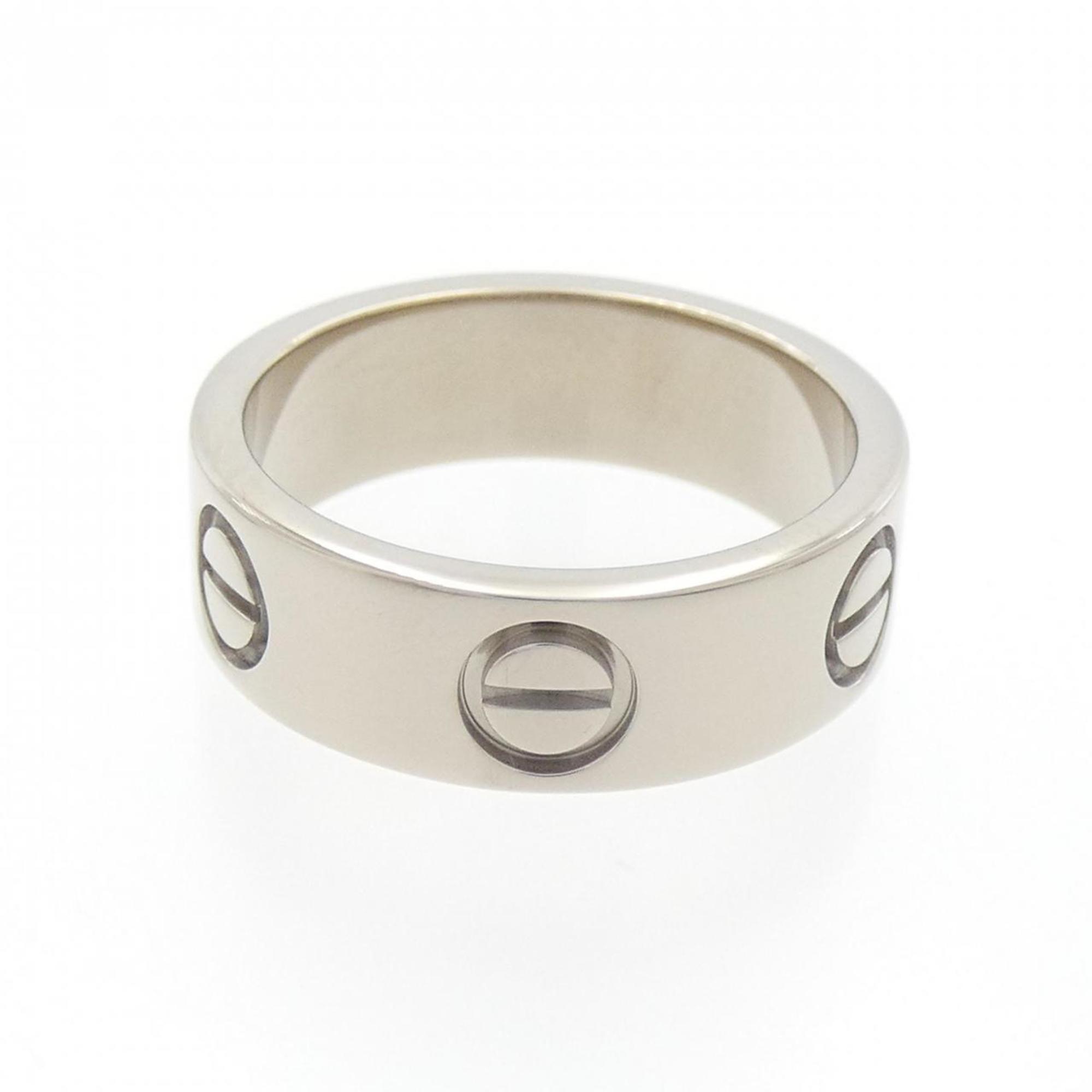 Love Ring 18K White Gold