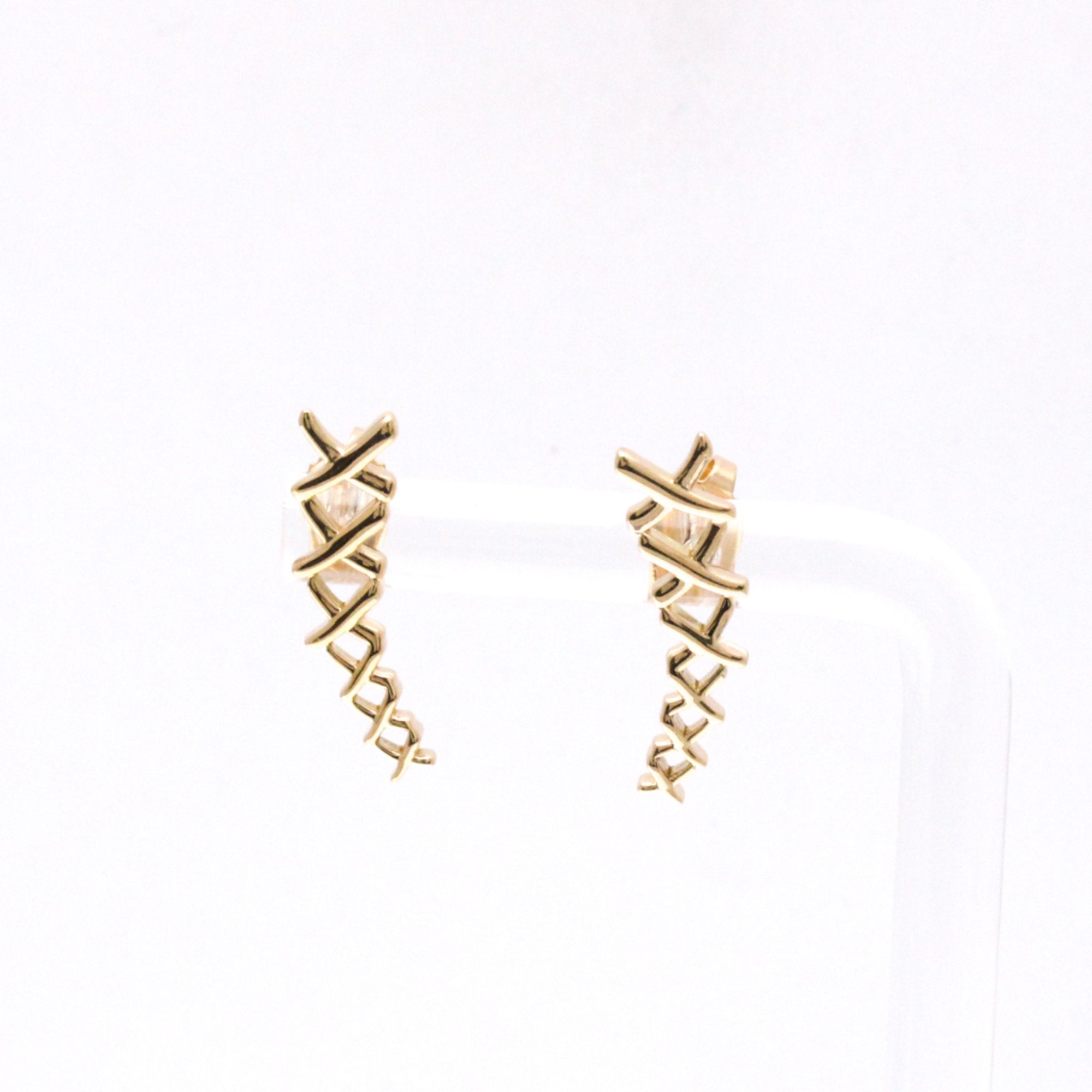 Earrings Stud 18K Rose Gold