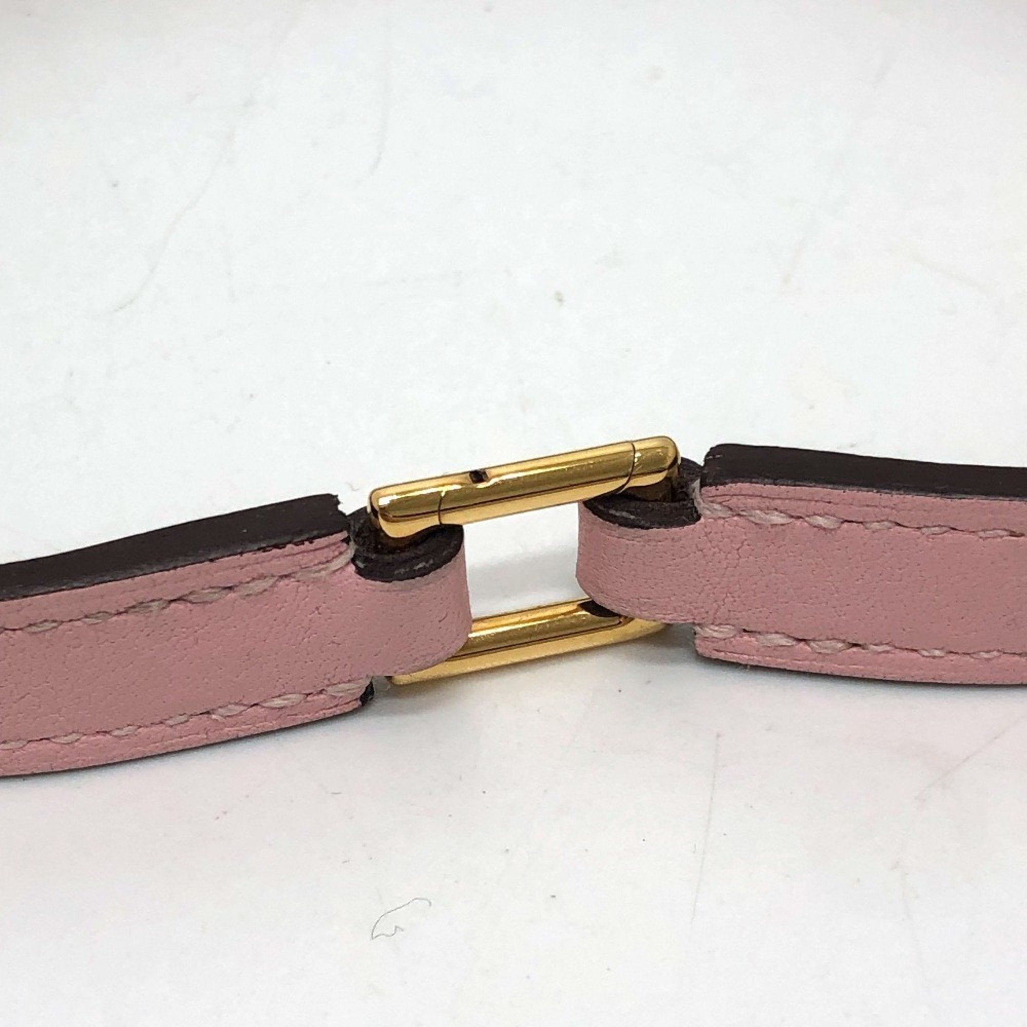 Rival Double Tour Bracelet Swift Leather Pink