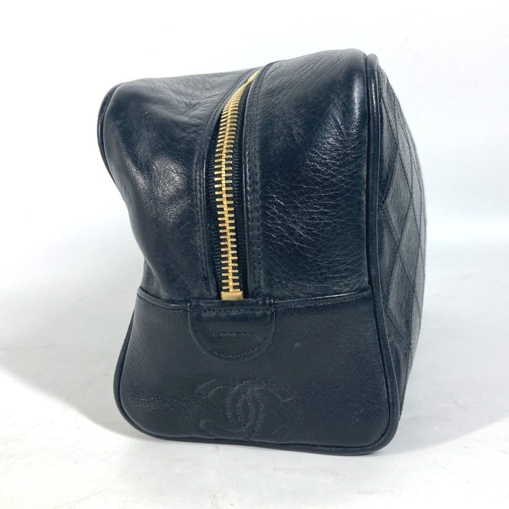 Vintage Diamond CC Camera Bag Quilted Leather Medium