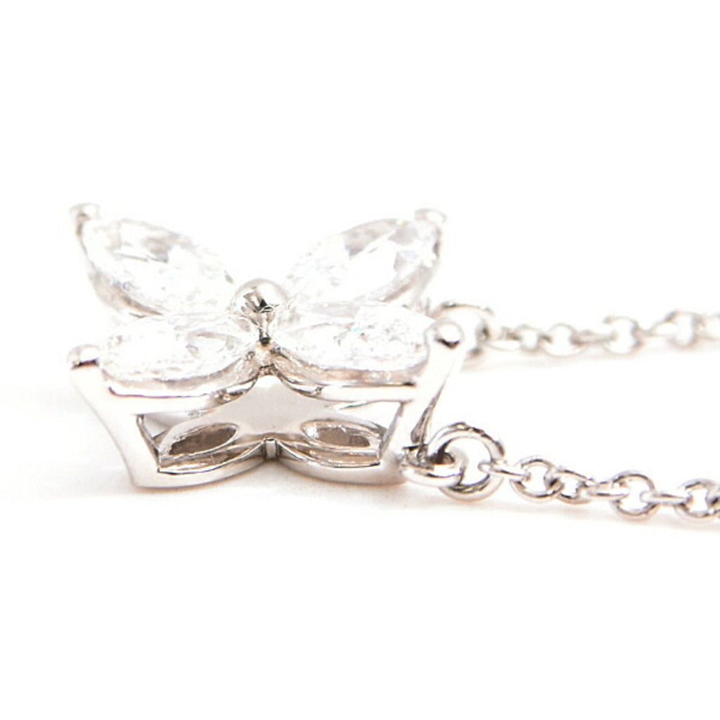 Pendant Necklace Platinum with Diamond Medium