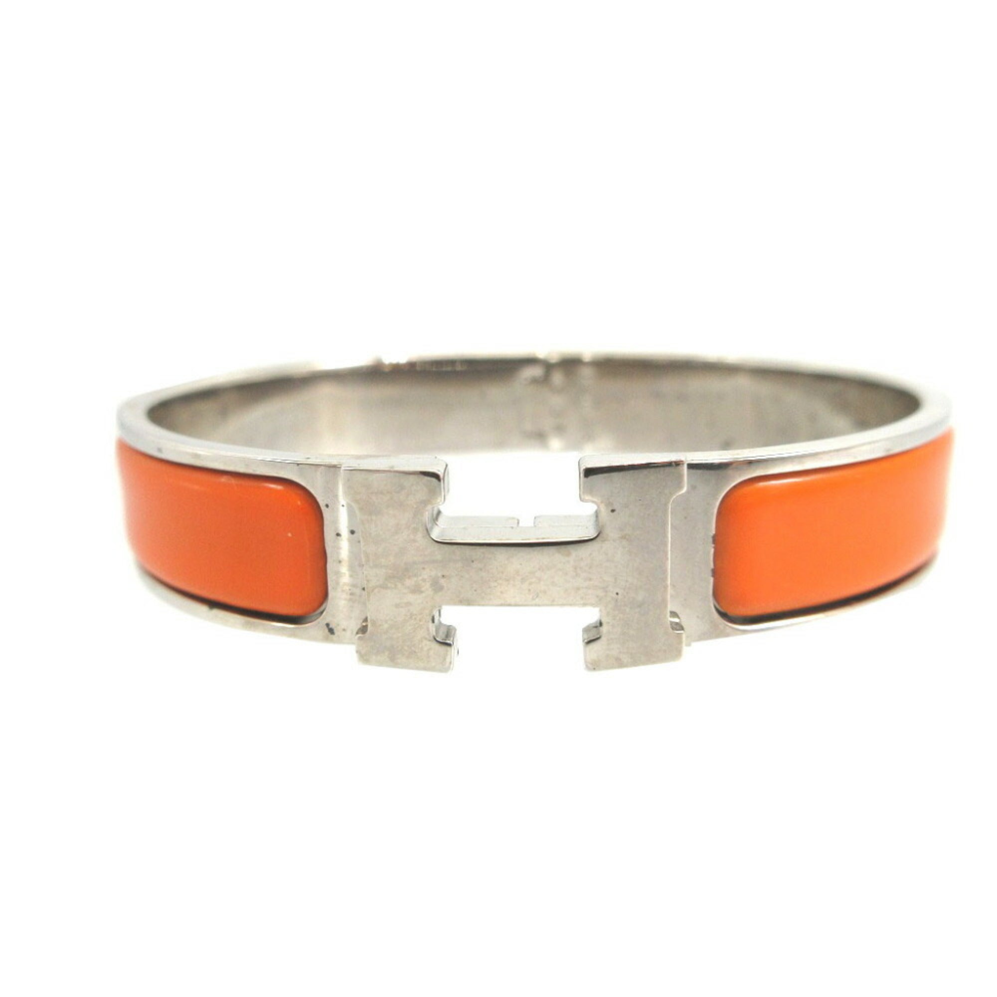 Bracelet Metal Orange and Silver