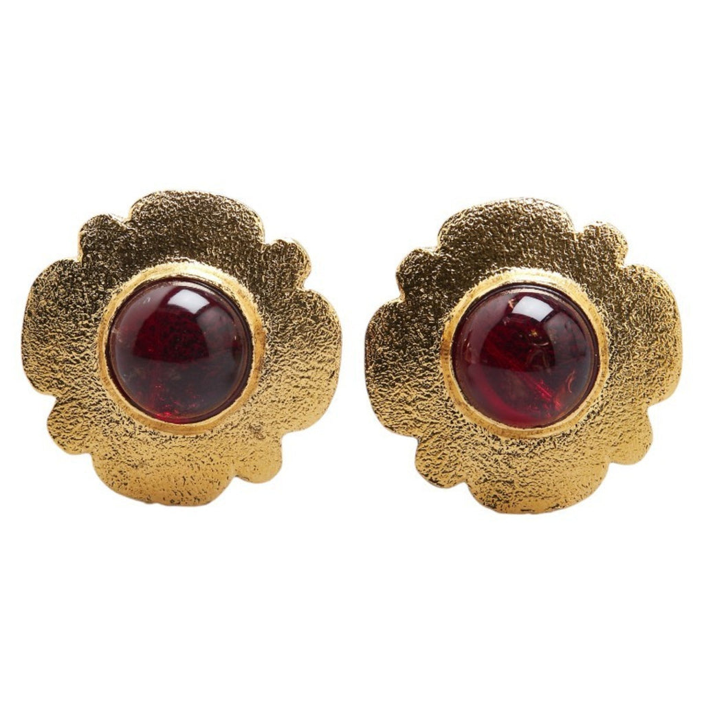 Earrings Gold-Tone Metal
