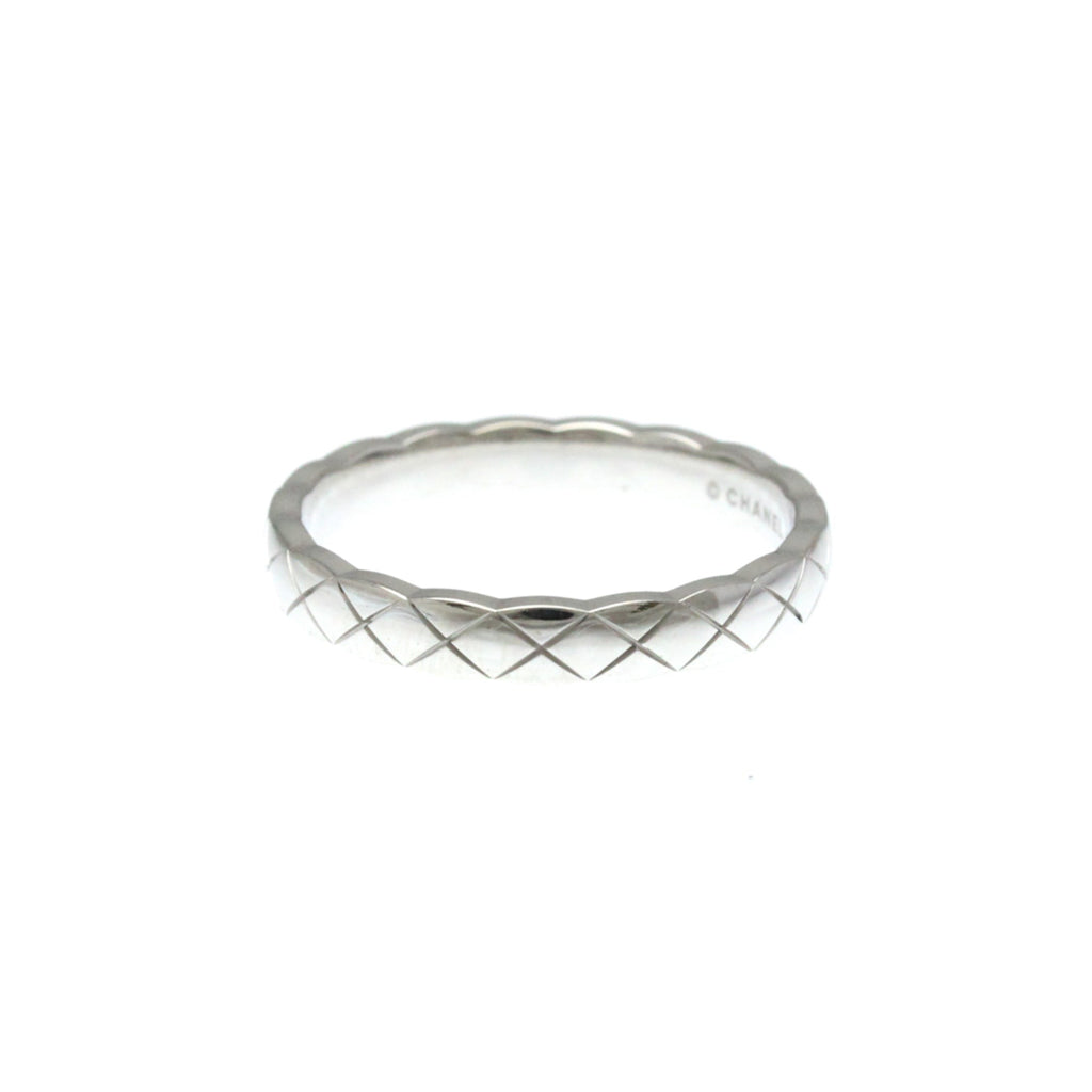 Coco Crush Ring 18K White Gold Mini
