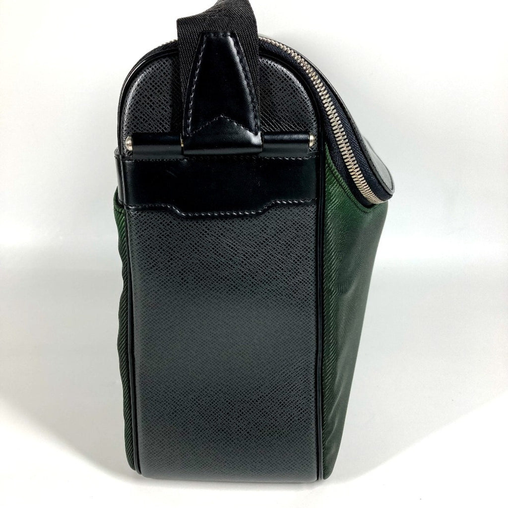 Taimyr Messenger Bag Taiga Leather and Canvas
